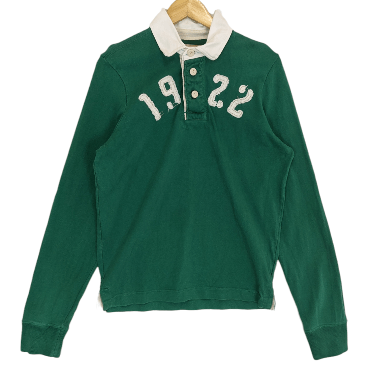 Hollister HOLLISTER California Polo Jumper Sweatshirt Size US S / EU 44-46 / 1 - 2 Thumbnail