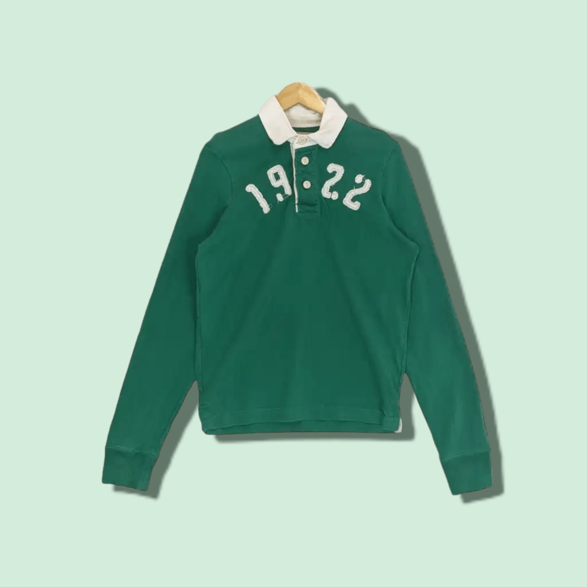 Hollister HOLLISTER California Polo Jumper Sweatshirt Size US S / EU 44-46 / 1 - 1 Thumbnail