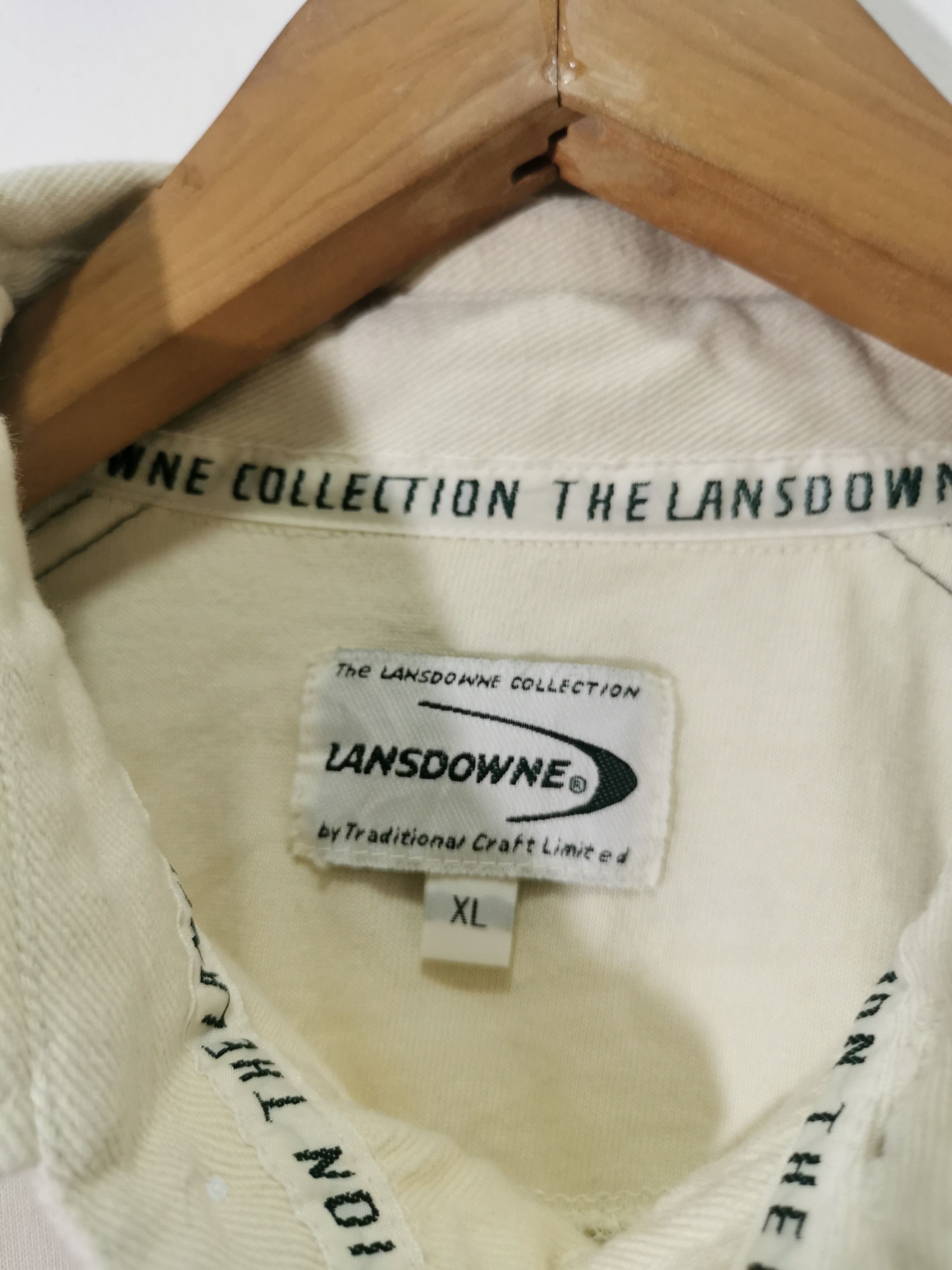 Vintage Vintage Lansdowne Ireland Stripe Rugby Shirt Size US XL / EU 56 / 4 - 7 Thumbnail