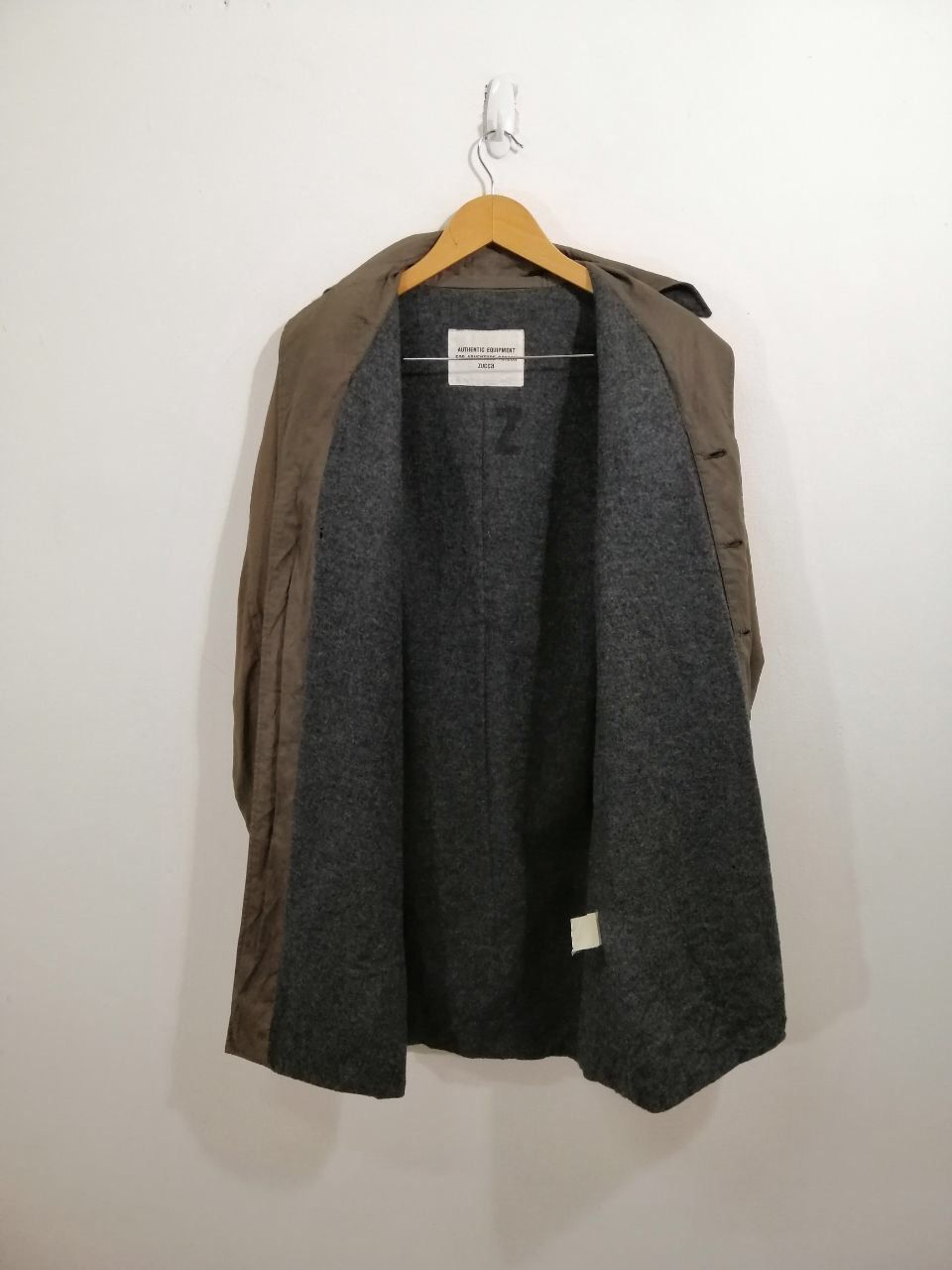 CABANE de ZUCCa Zucca Parka / Long Jacket Nice Pocket Design Light Color 19 Size US M / EU 48-50 / 2 - 7 Thumbnail