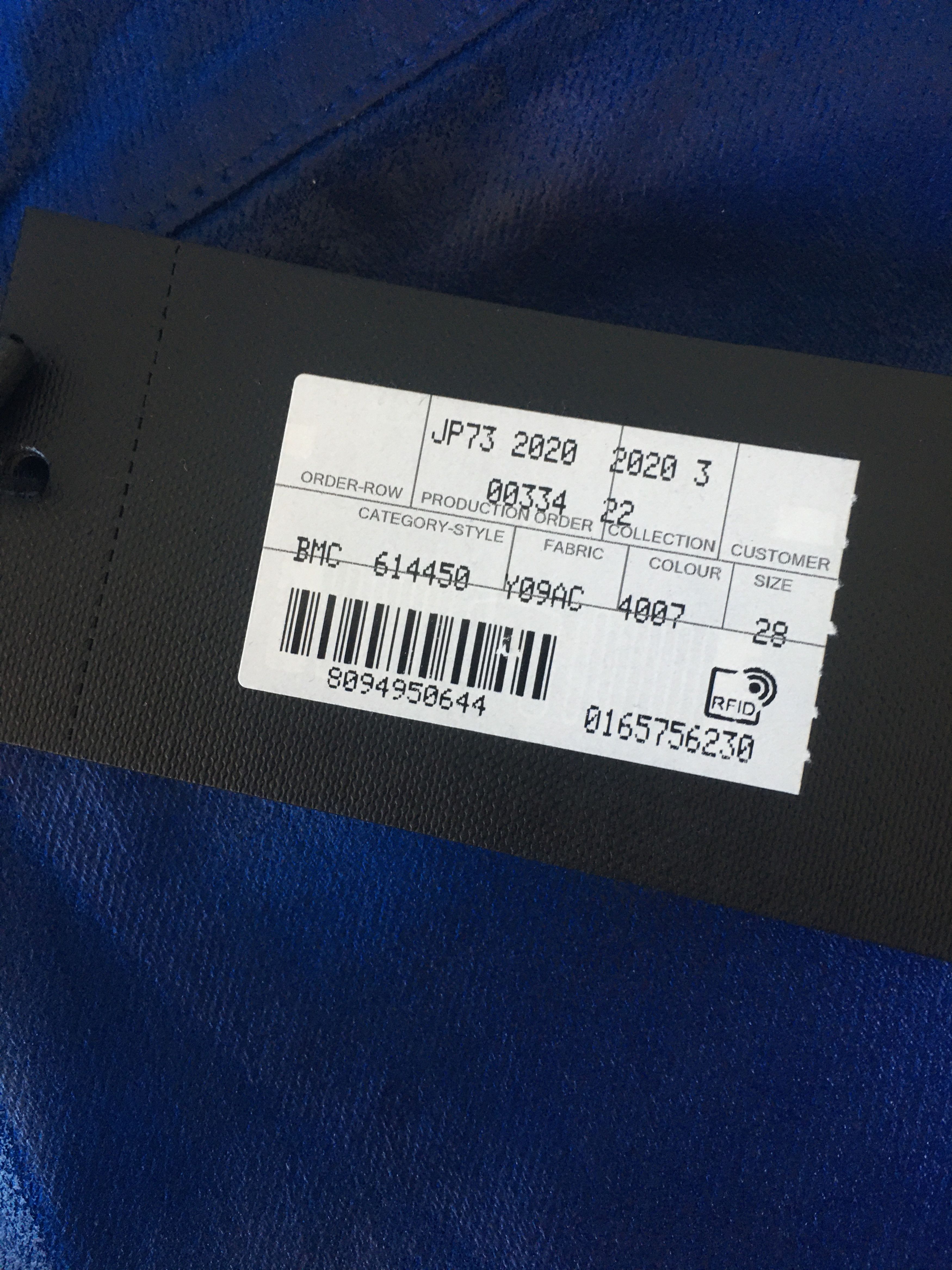 Saint Laurent Paris FW'20 Jean Vinyl Denim Size 28" / US 6 / IT 42 - 6 Thumbnail