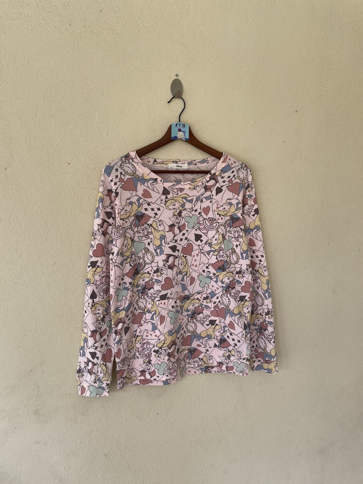 Disney × Vintage OVERPRINTED CINDERELLA GAMBIT SWEATSHIRT FITS M Size US L / EU 52-54 / 3 - 2 Thumbnail