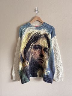 Kurt Cobain Supreme Sweater | Grailed