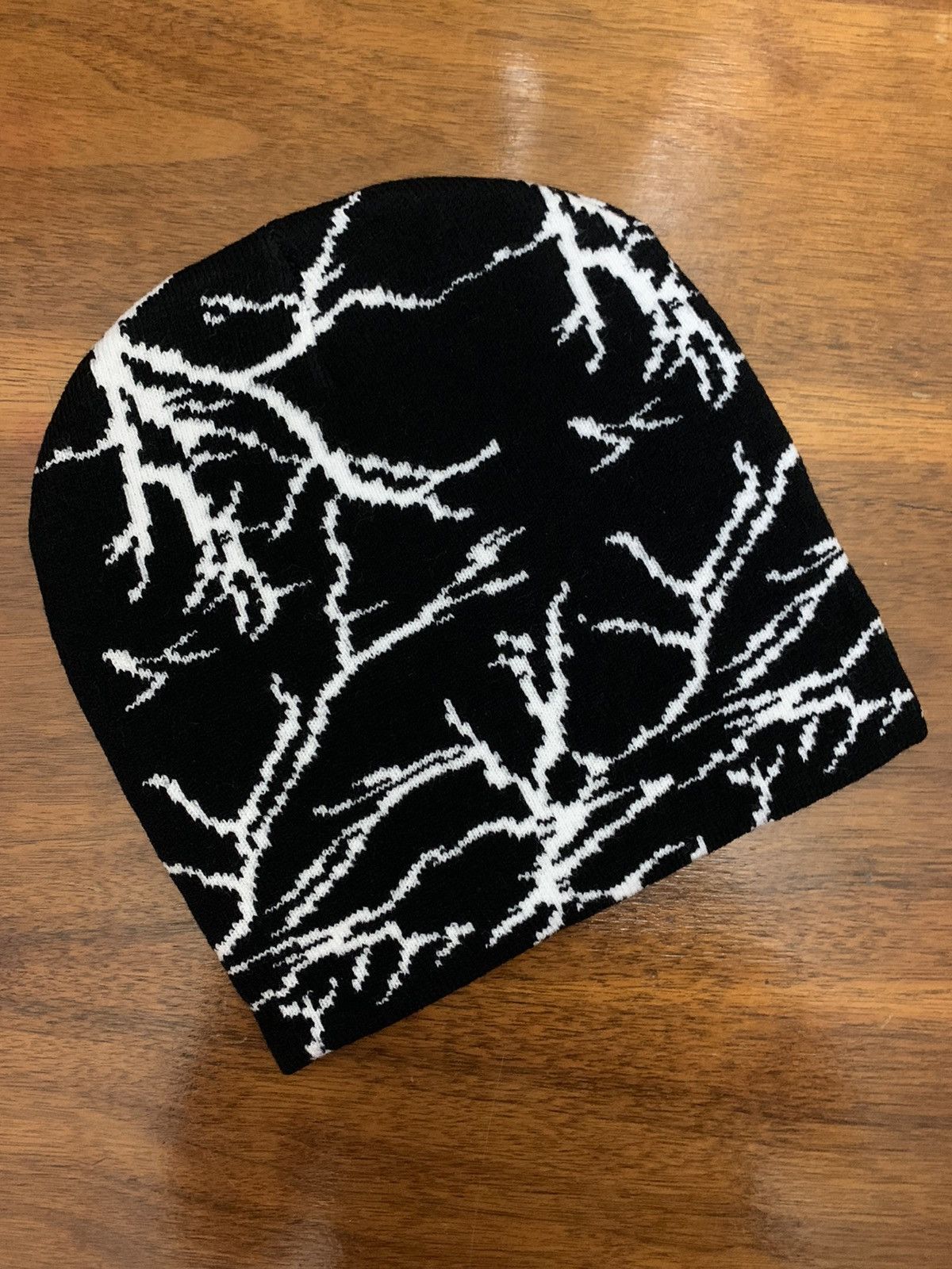 Japanese Brand × Playboi Carti × Streetwear Beanie Lightning Pattern ...
