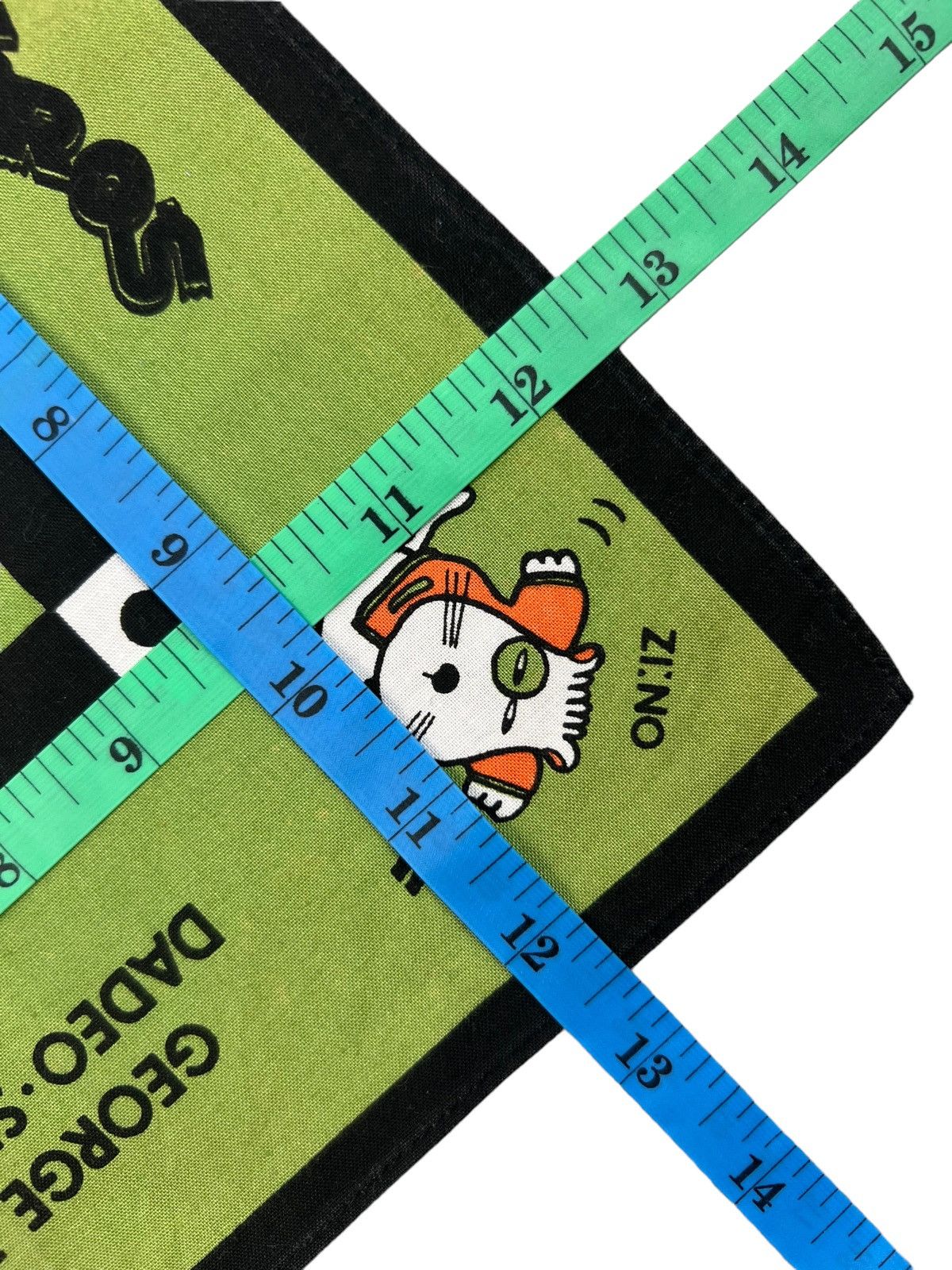 Anime Geogre Tokoro Tokoros Handkerchief Neckerchief Pocketsquare Size ONE SIZE - 5 Thumbnail
