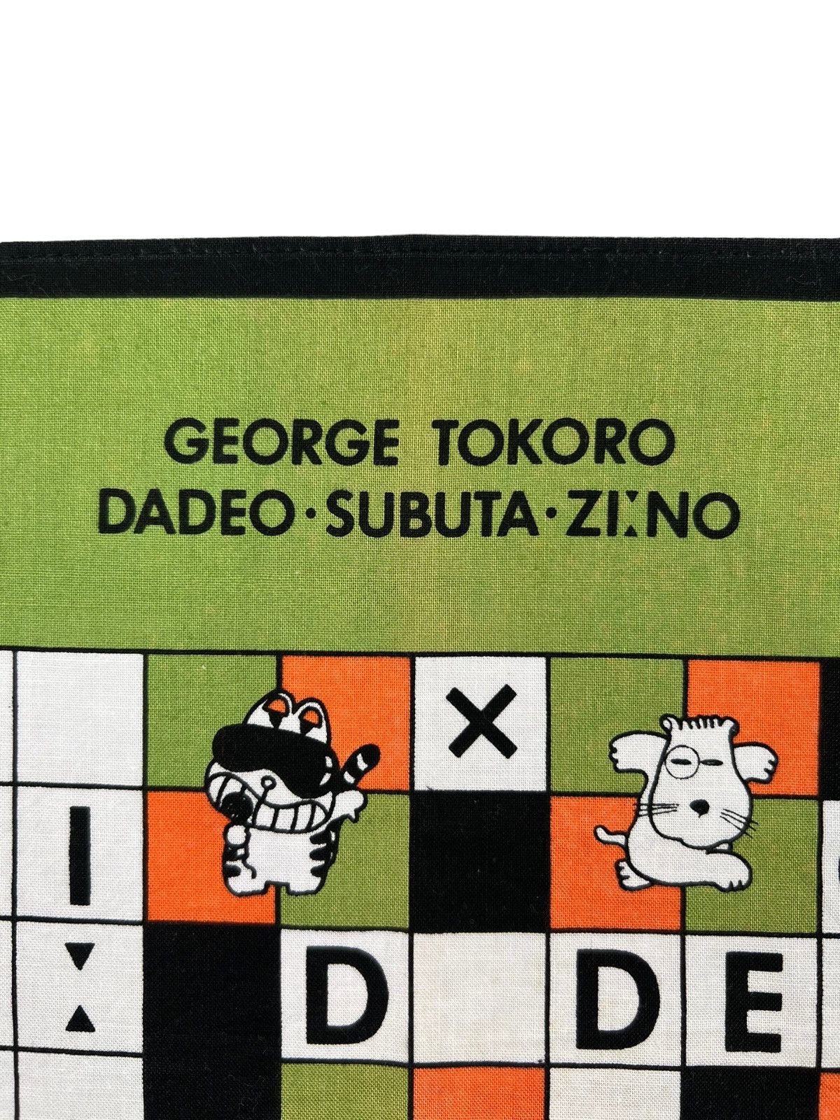 Anime Geogre Tokoro Tokoros Handkerchief Neckerchief Pocketsquare Size ONE SIZE - 3 Thumbnail