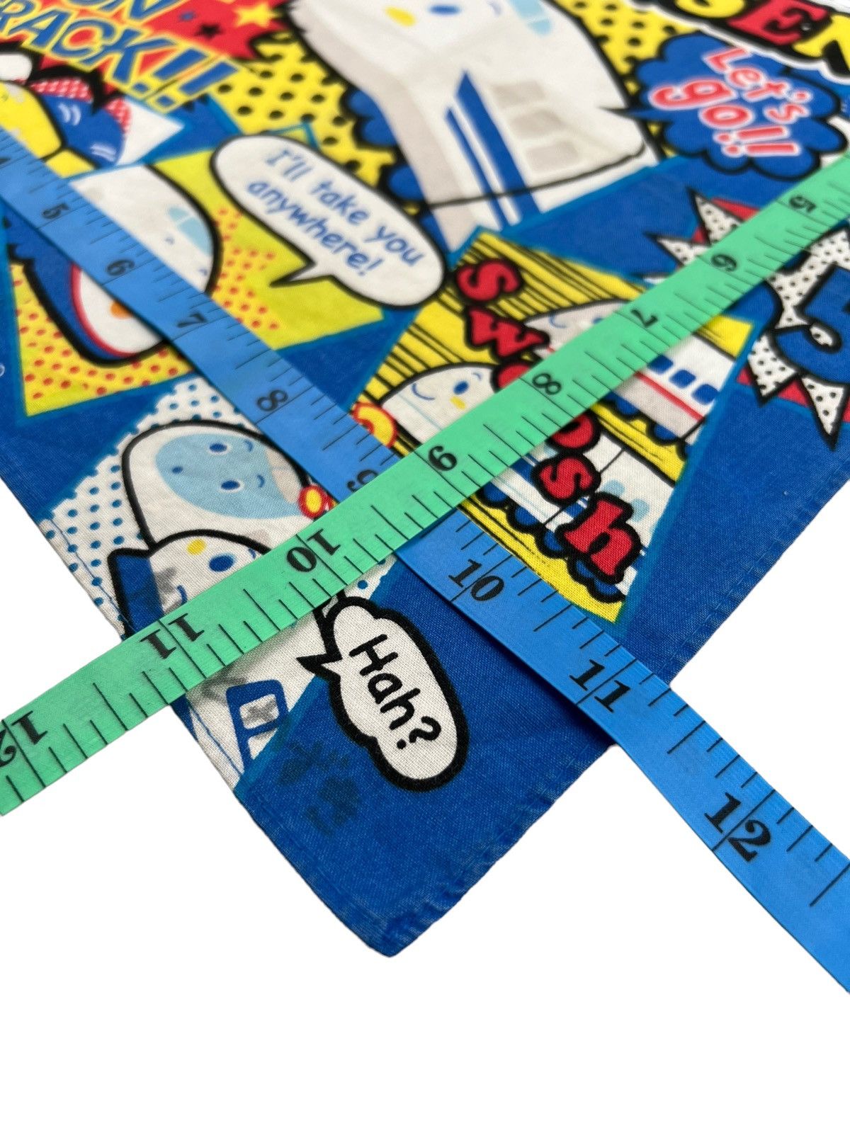 Anime Shinkansen Handkerchief Neckerchief Bandana Pocketsquare Size ONE SIZE - 4 Thumbnail