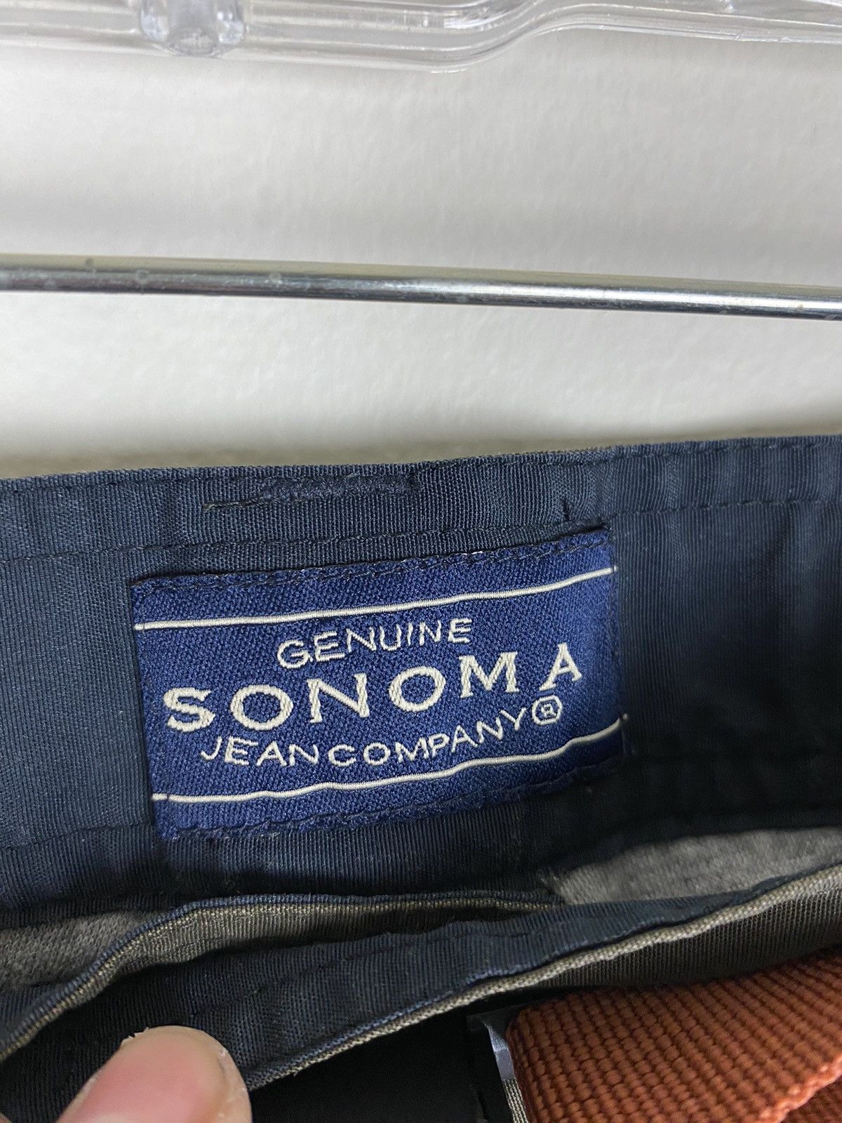 Sonoma Vintage Cargo Pants Green skate fit Baggy Y2K Size US 30 / EU 46 - 8 Thumbnail