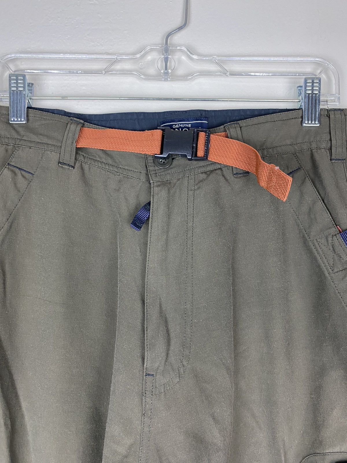 Sonoma Vintage Cargo Pants Green skate fit Baggy Y2K Size US 30 / EU 46 - 4 Thumbnail