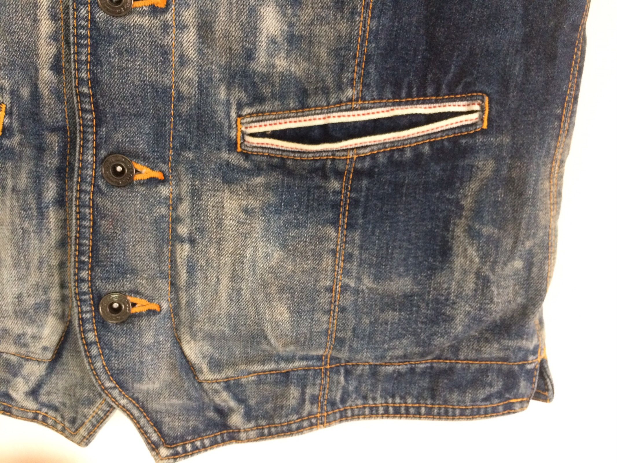 Japanese Brand × Vintage 🔥🔥Vintage Bagarch Denim Vest Jacket Size US M / EU 48-50 / 2 - 5 Thumbnail