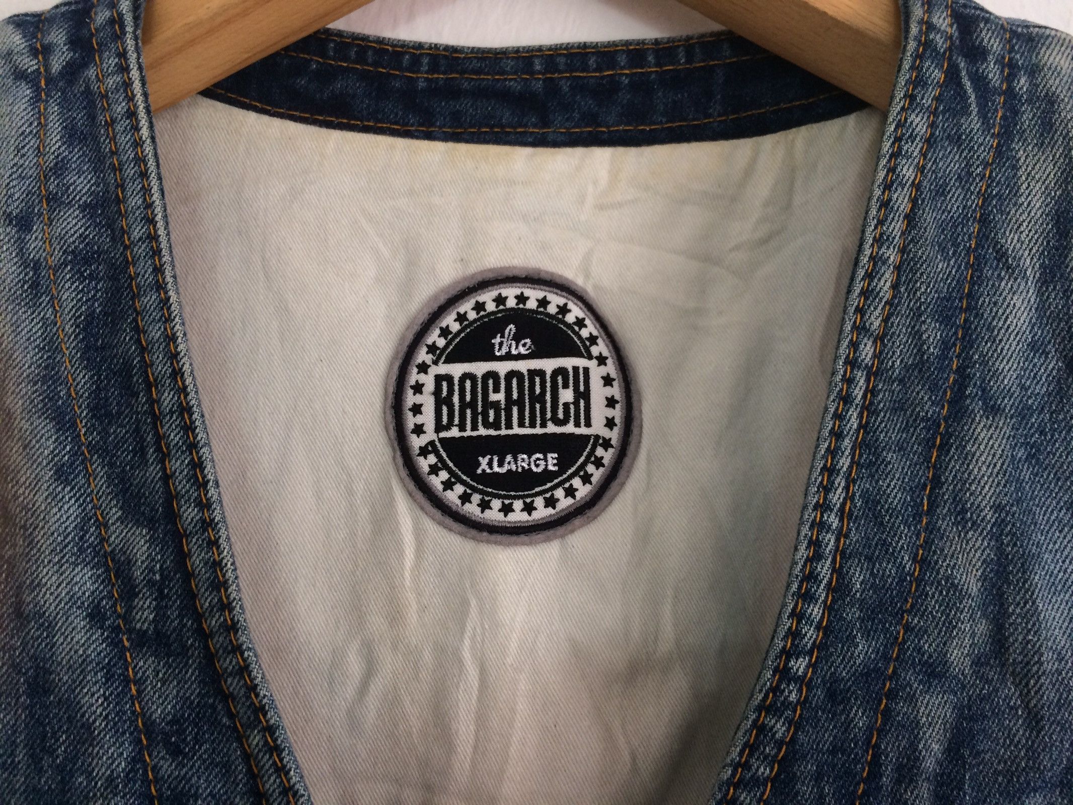 Japanese Brand × Vintage 🔥🔥Vintage Bagarch Denim Vest Jacket Size US M / EU 48-50 / 2 - 4 Thumbnail