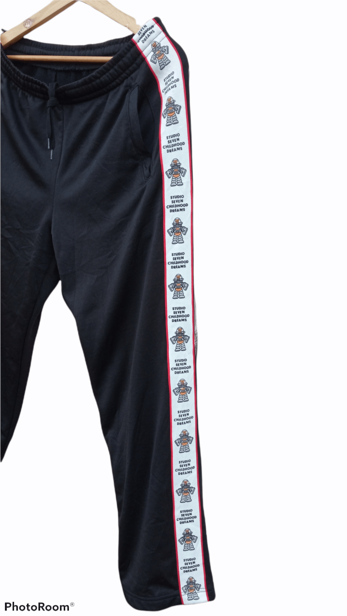 GU × Japanese Brand × Studio Seven 🔥🔥GU x Studio Seven Childhood Dreams Side Track Pants Size US 30 / EU 46 - 4 Thumbnail