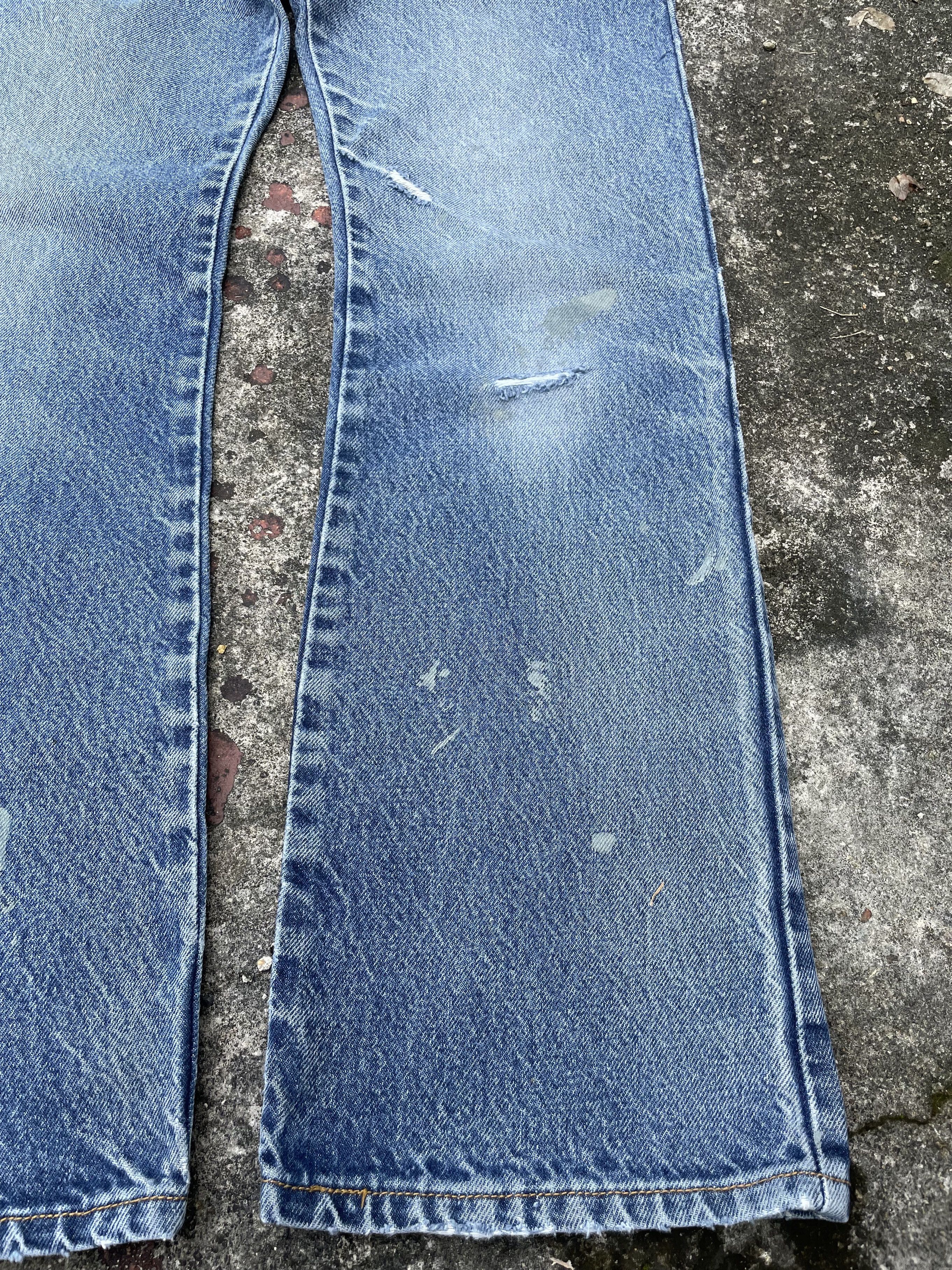 Levi's × Vintage Y2K Levi's 517 Flare Bootcut Jeans Size 32 x 33 Size US 32 / EU 48 - 7 Thumbnail