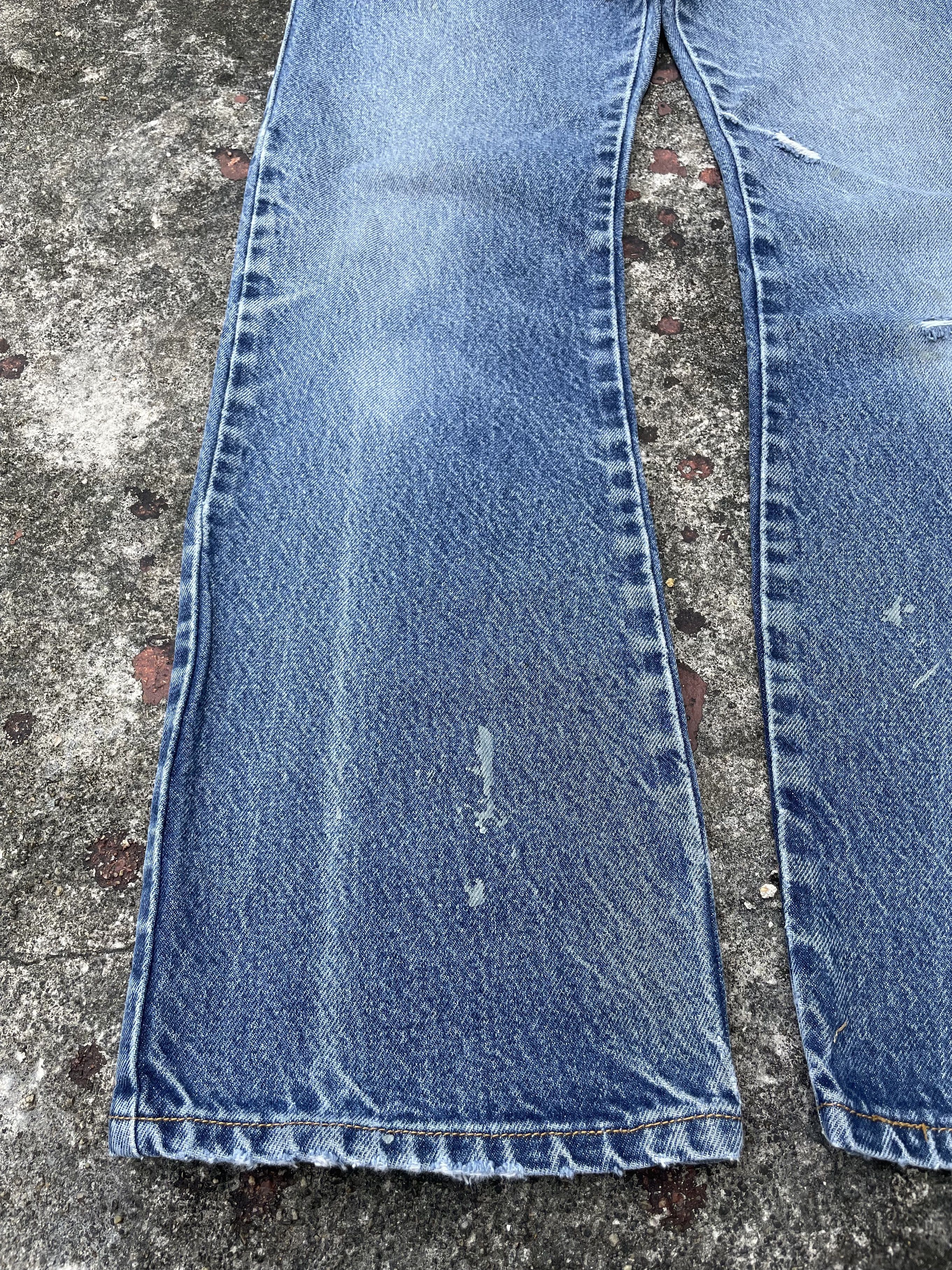 Levi's × Vintage Y2K Levi's 517 Flare Bootcut Jeans Size 32 x 33 Size US 32 / EU 48 - 8 Thumbnail