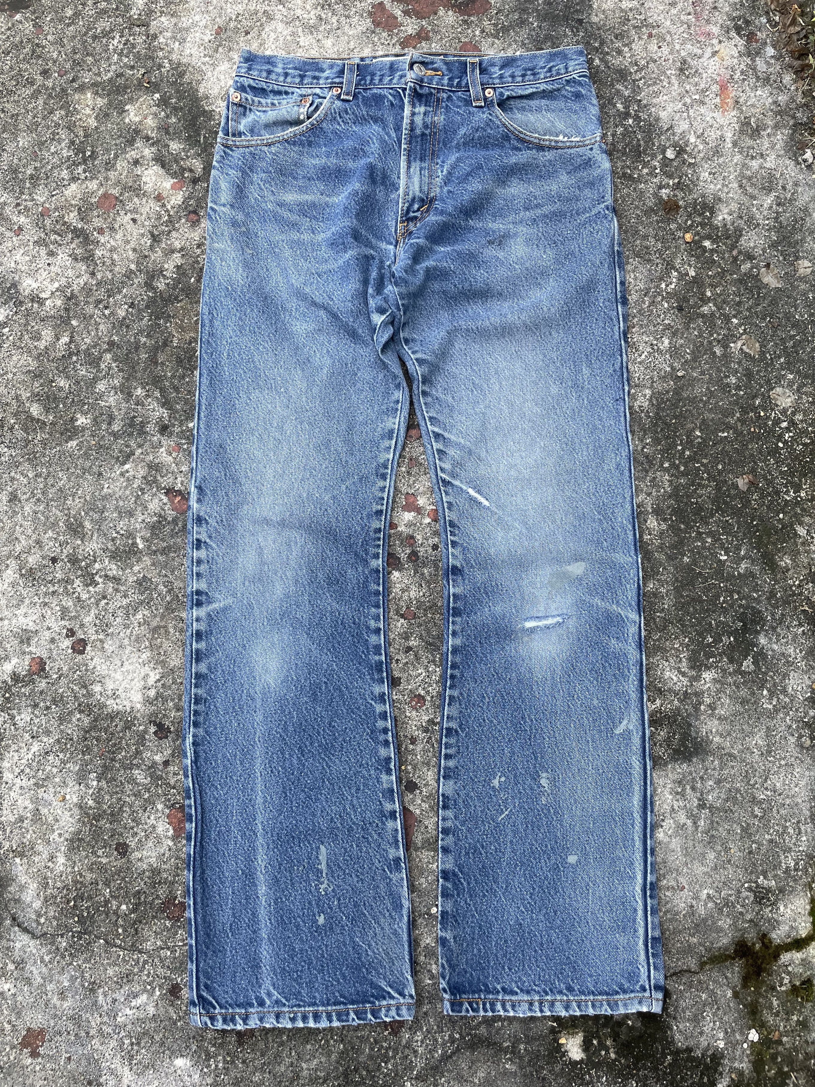 Levi's × Vintage Y2K Levi's 517 Flare Bootcut Jeans Size 32 x 33 Size US 32 / EU 48 - 1 Thumbnail