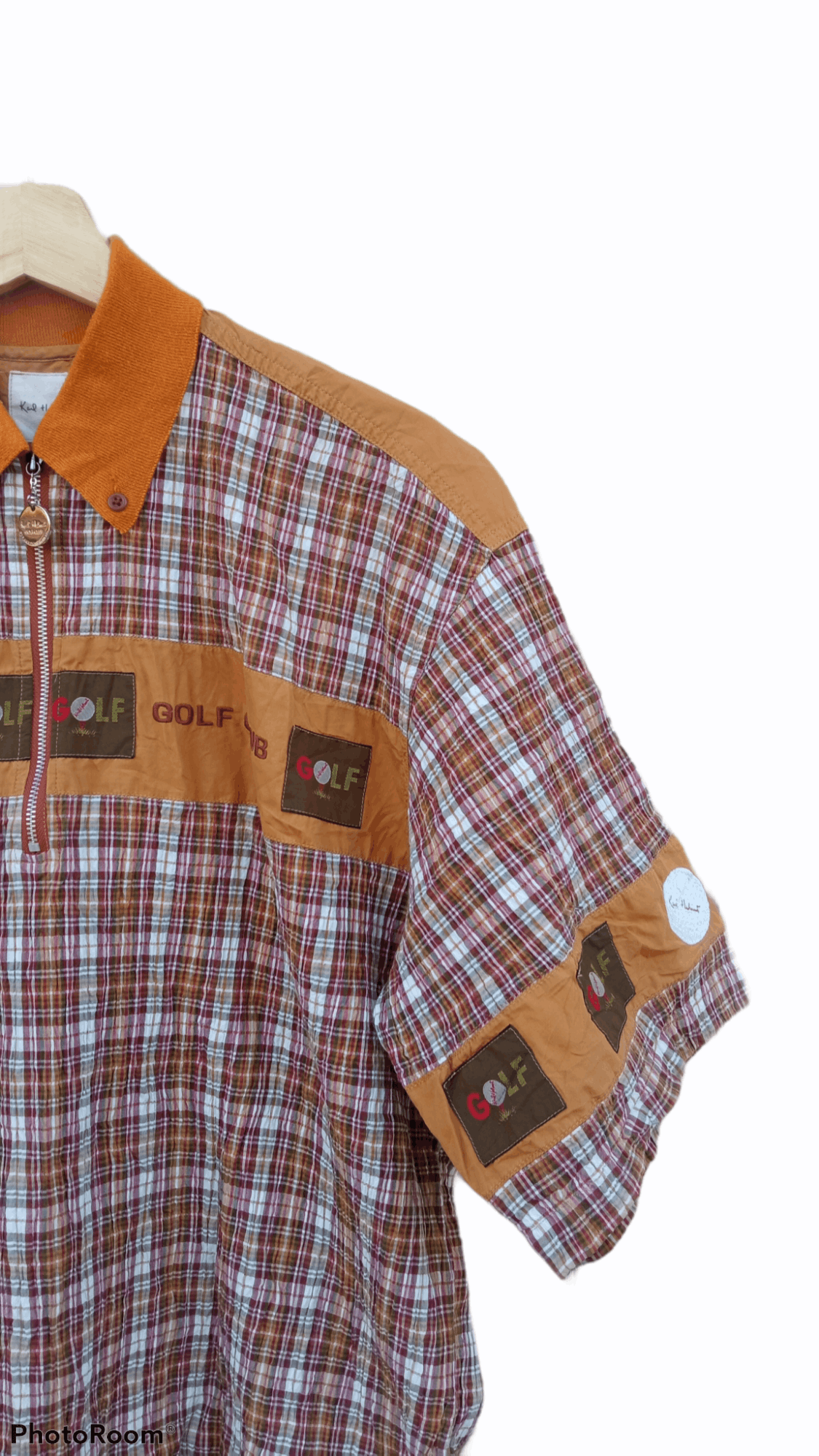 Japanese Brand × Karl Helmut × Vintage 🔥🔥Vintage 90's Karl Helmut Golf Club Pullover Shirt Size US L / EU 52-54 / 3 - 7 Thumbnail