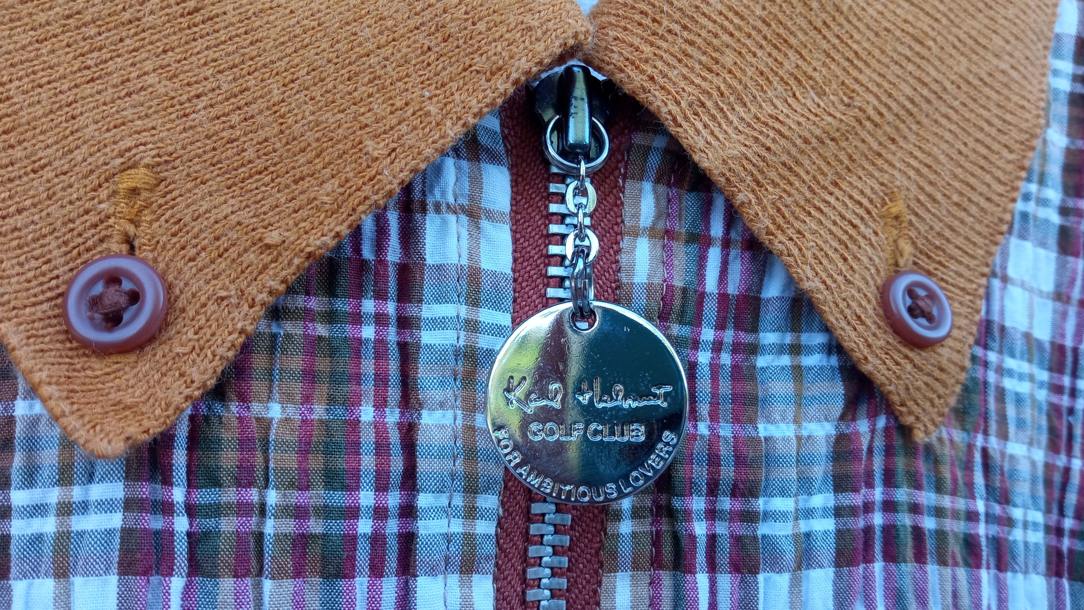 Japanese Brand × Karl Helmut × Vintage 🔥🔥Vintage 90's Karl Helmut Golf Club Pullover Shirt Size US L / EU 52-54 / 3 - 11 Thumbnail