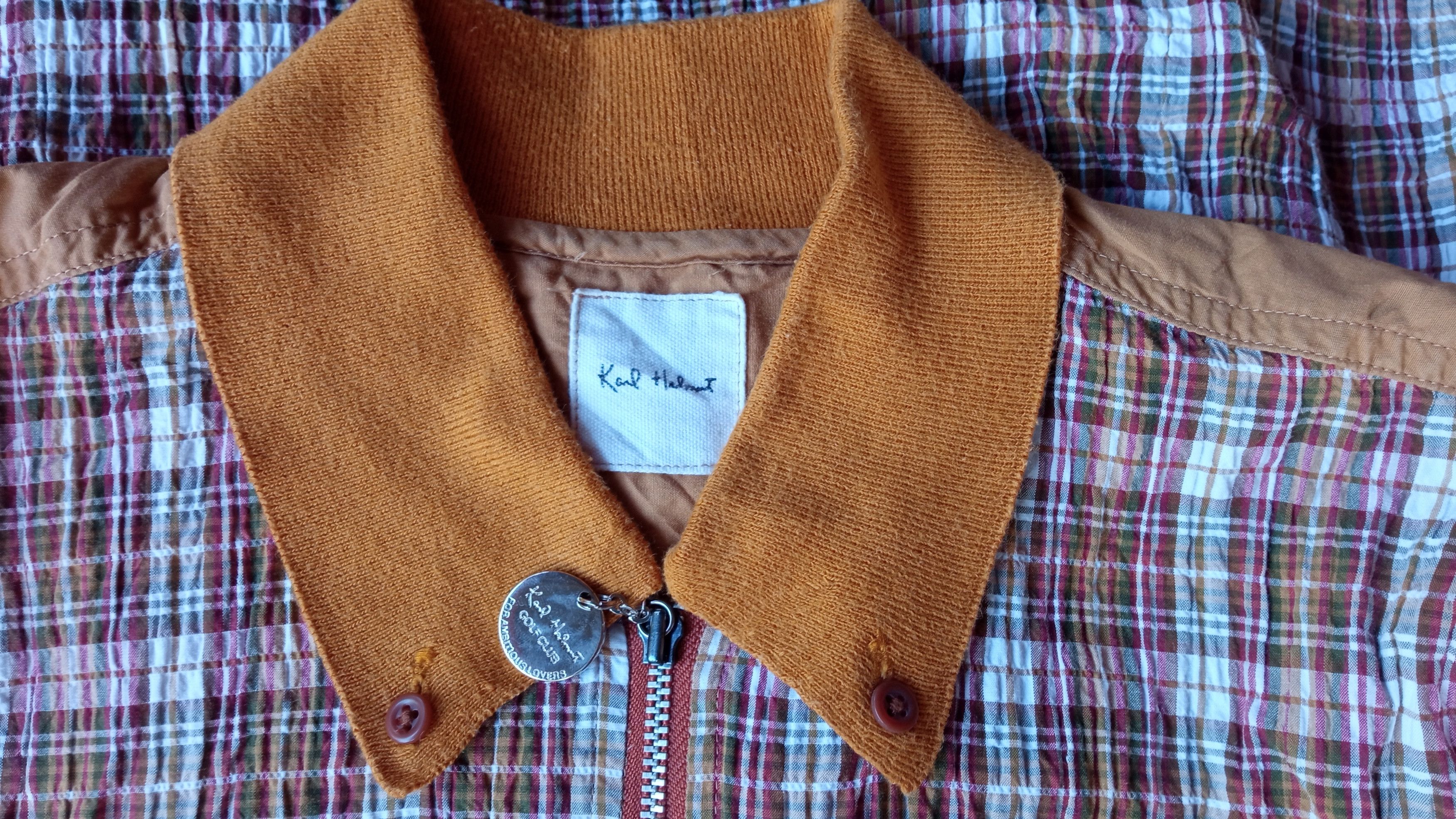 Japanese Brand × Karl Helmut × Vintage 🔥🔥Vintage 90's Karl Helmut Golf Club Pullover Shirt Size US L / EU 52-54 / 3 - 16 Thumbnail