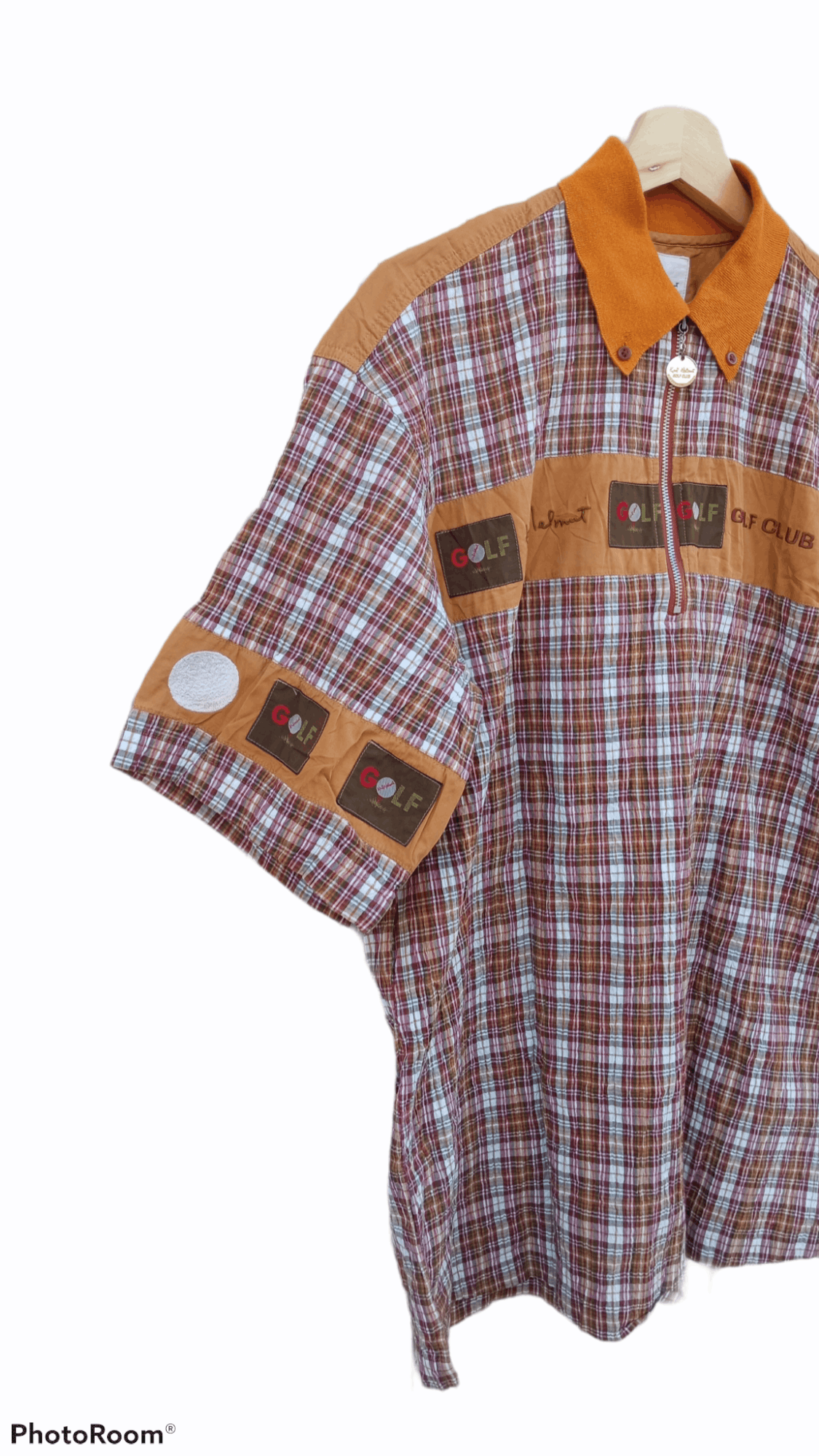 Japanese Brand × Karl Helmut × Vintage 🔥🔥Vintage 90's Karl Helmut Golf Club Pullover Shirt Size US L / EU 52-54 / 3 - 5 Thumbnail