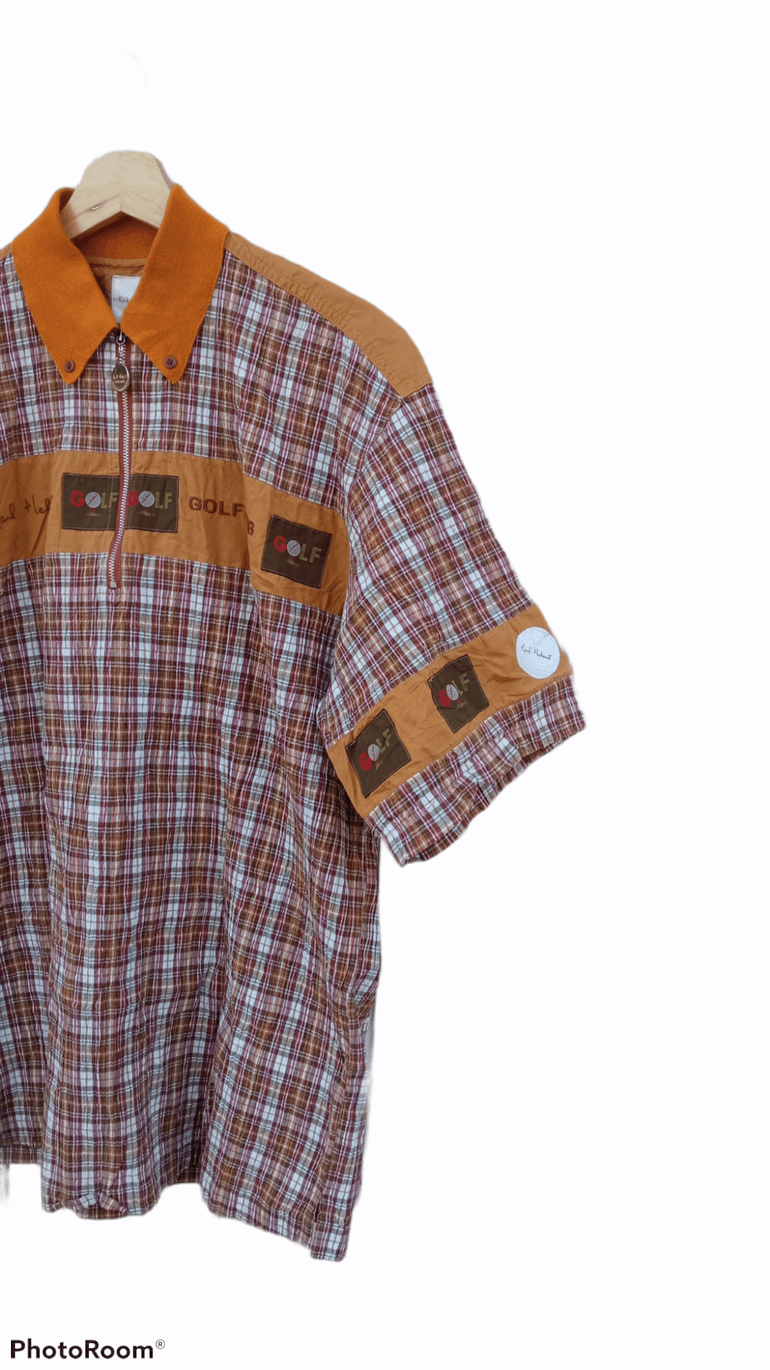 Japanese Brand × Karl Helmut × Vintage 🔥🔥Vintage 90's Karl Helmut Golf Club Pullover Shirt Size US L / EU 52-54 / 3 - 4 Thumbnail