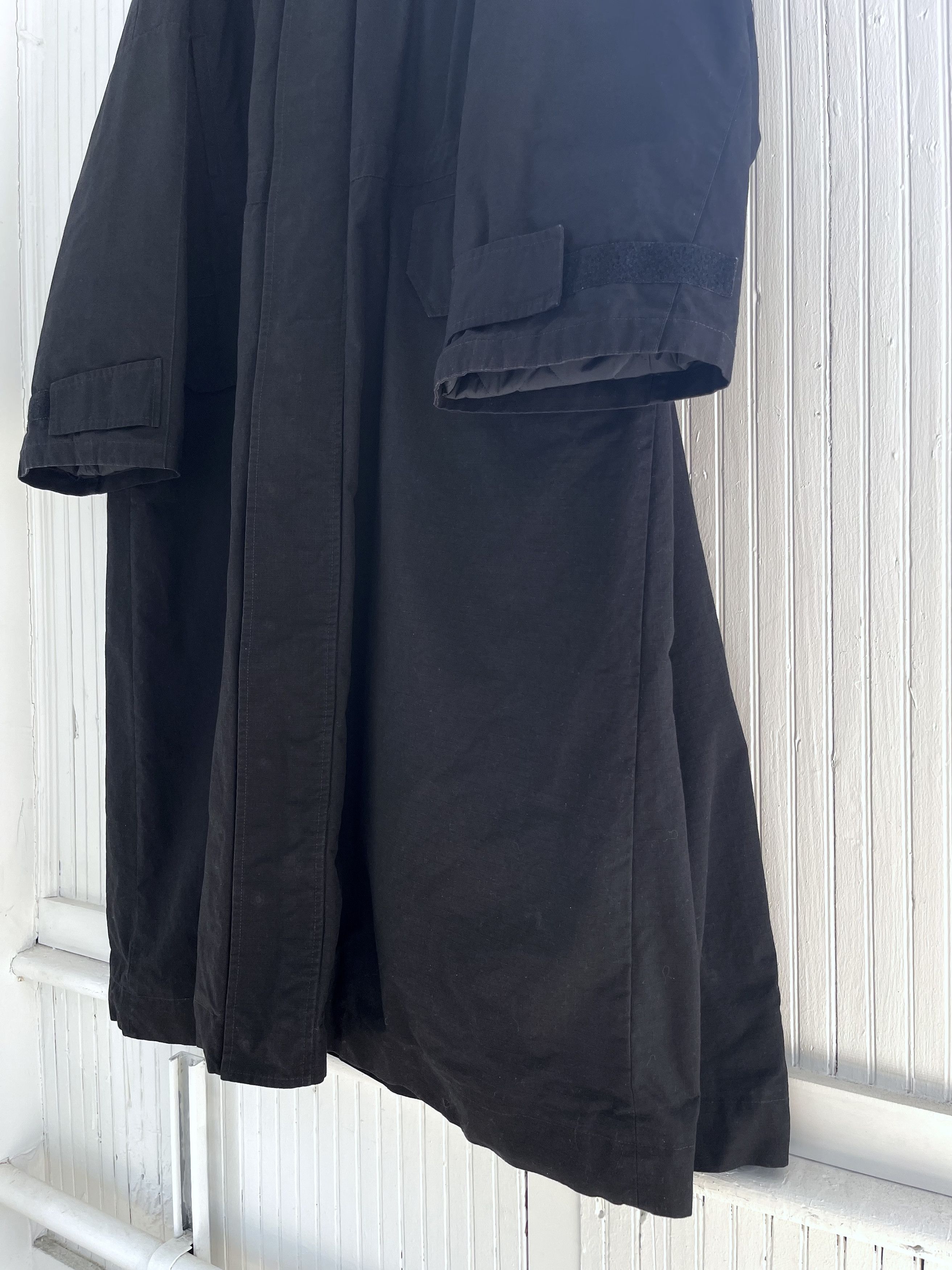 Balenciaga Ripstop Evening Parka Maxi Coat (2) | Grailed