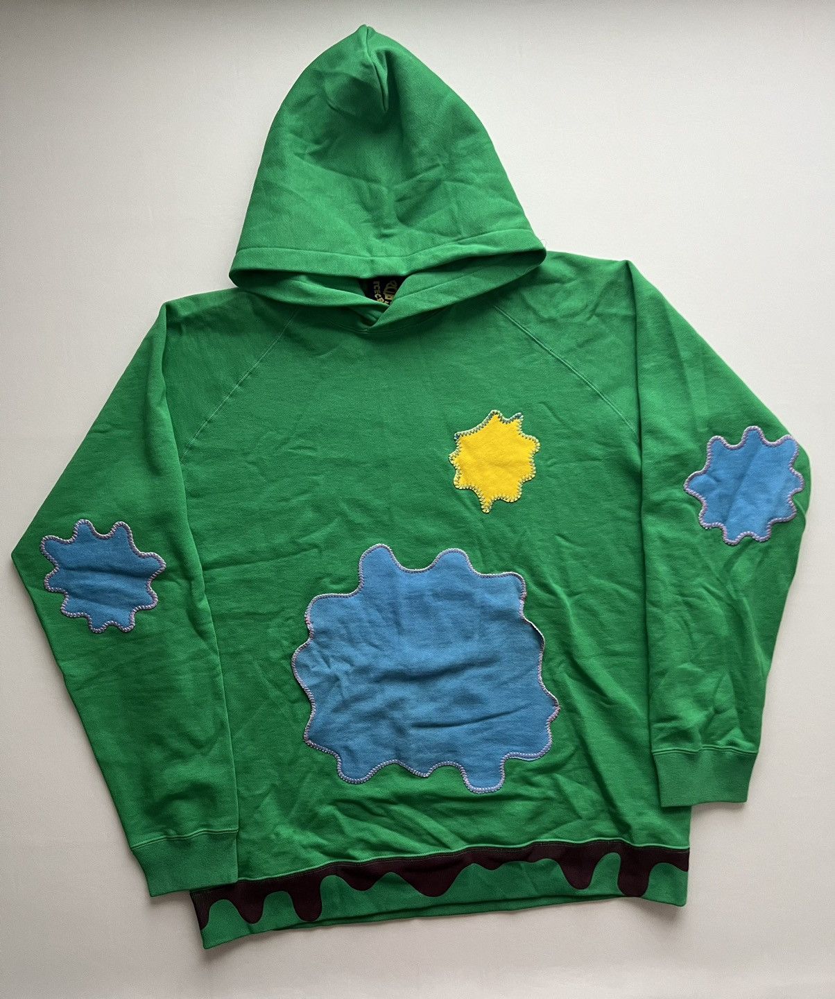 image of Billionaire Boys Club Season 9 Ice Cream Splash Hoodie in Green, Men's (Size XL)