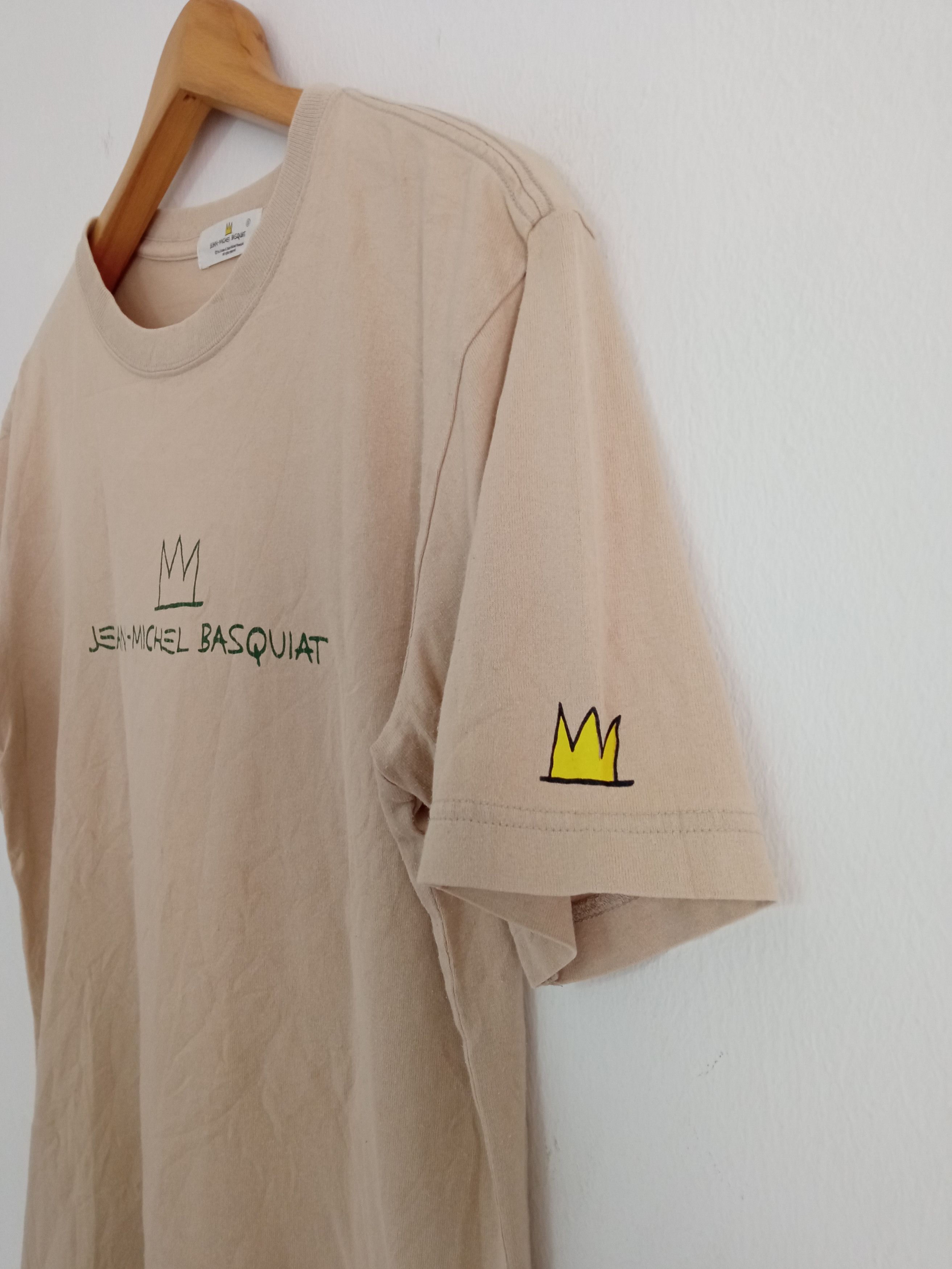 Japanese Brand × Jean-Michel Basquiat × Uniqlo 🔥🔥UT x Jean Michel Basquiat Spellout Logo Artwork T-Shirt Size US S / EU 44-46 / 1 - 6 Thumbnail