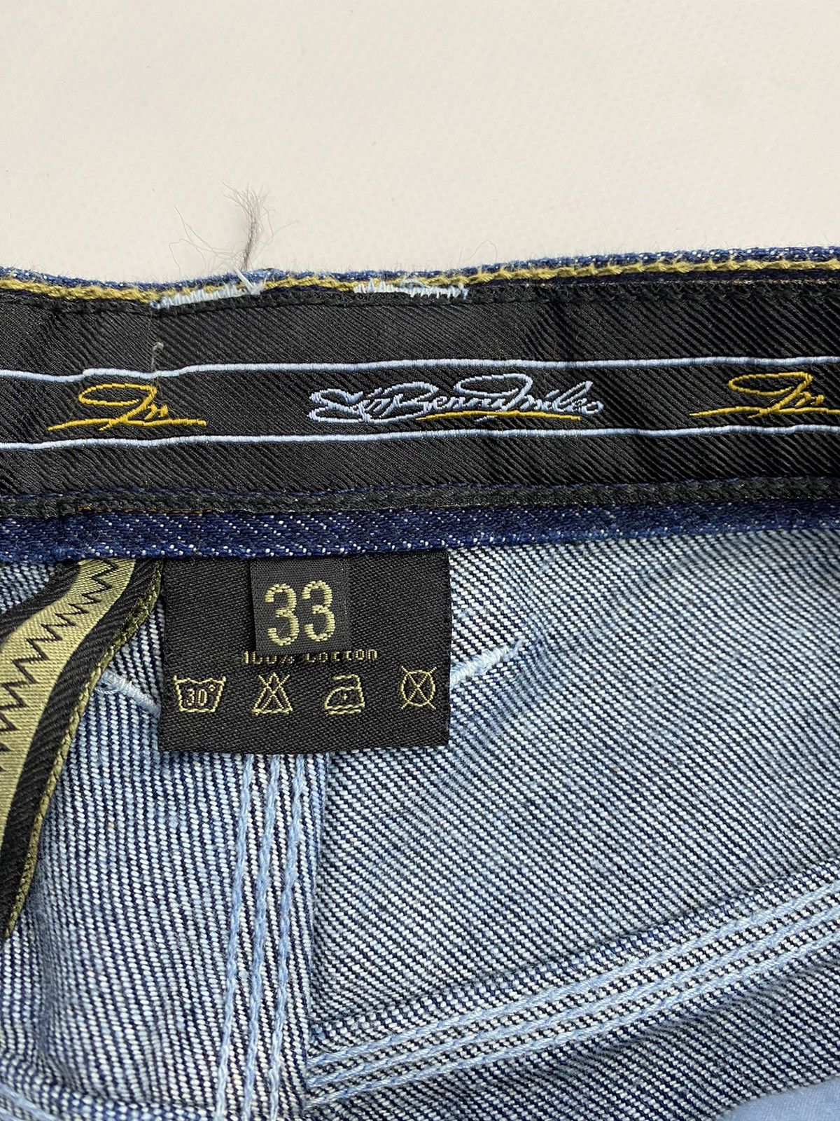 Japanese Brand × Rap Tees × Vintage Sir Benni Miles Baggy Fit denim Shorts Jeans Size US 33 - 6 Thumbnail