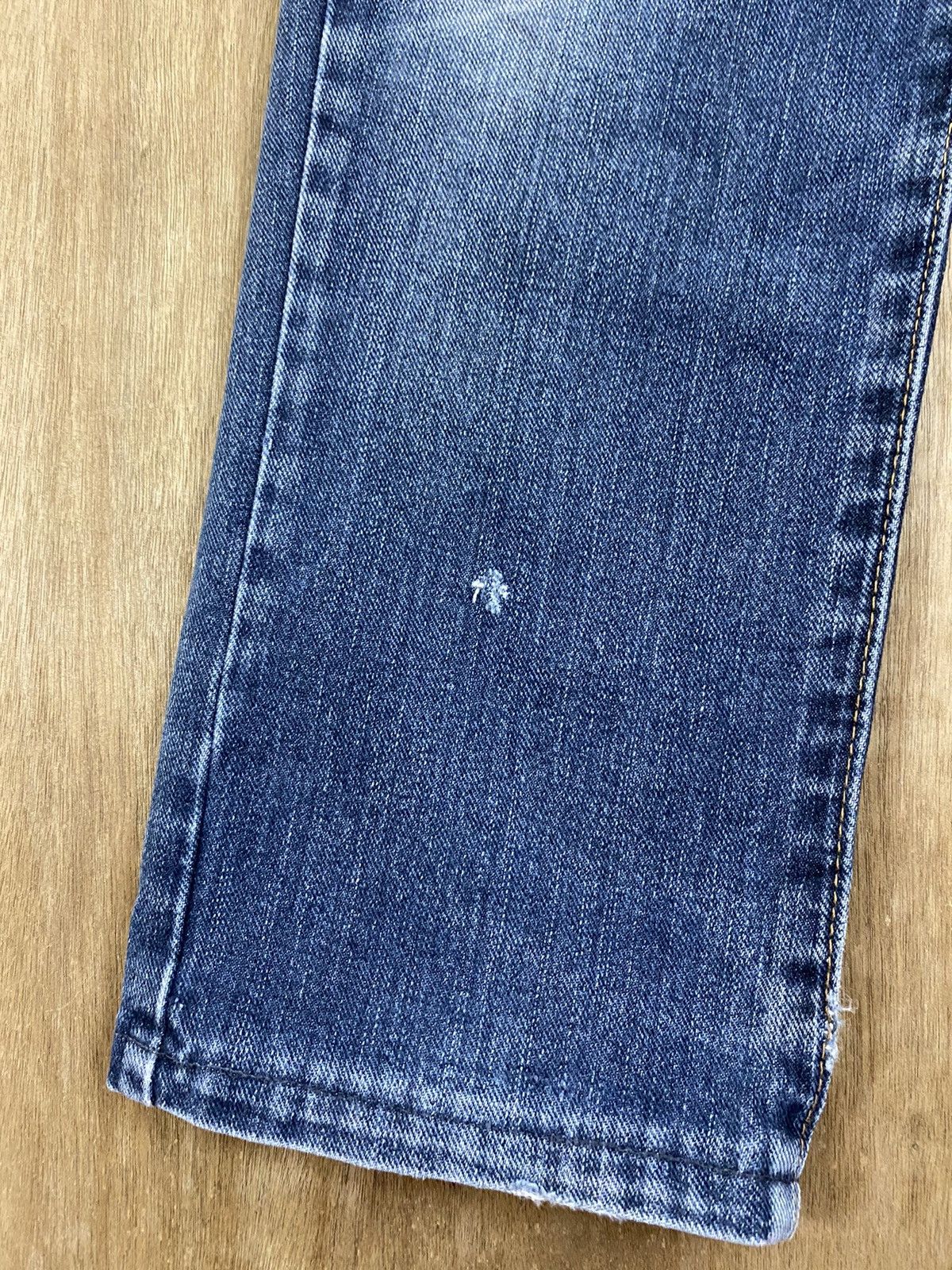 Japanese Brand DLS Japanese Brand Blue Distressed Denim Pants #BB554 Size US 30 / EU 46 - 7 Thumbnail