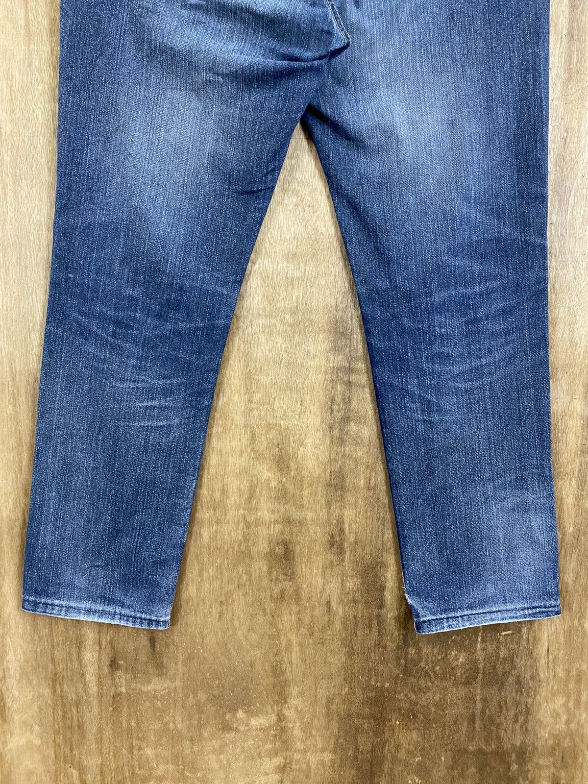Japanese Brand DLS Japanese Brand Blue Distressed Denim Pants #BB554 Size US 30 / EU 46 - 10 Thumbnail