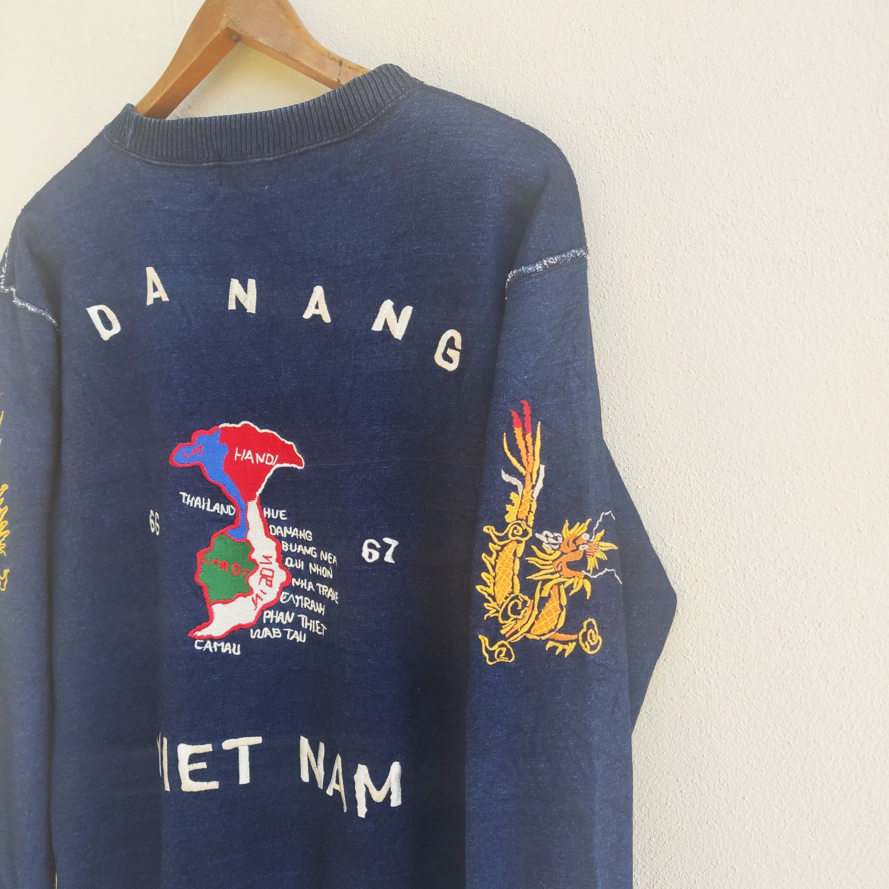 ETERNAL INDIGO EMBROIDERED DANANG VIETNAM LIKE KAPITAL