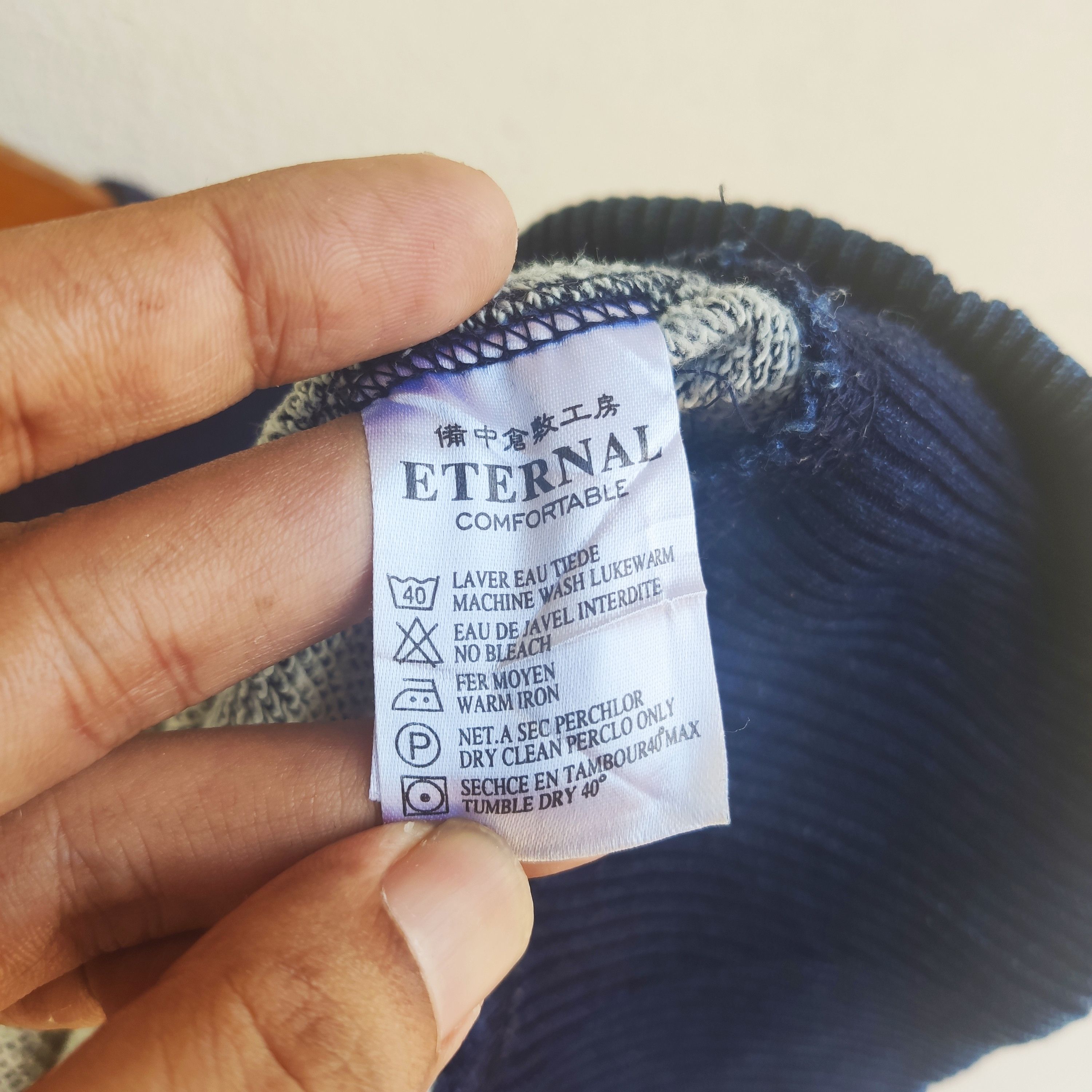 ETERNAL INDIGO EMBROIDERED DANANG VIETNAM LIKE KAPITAL