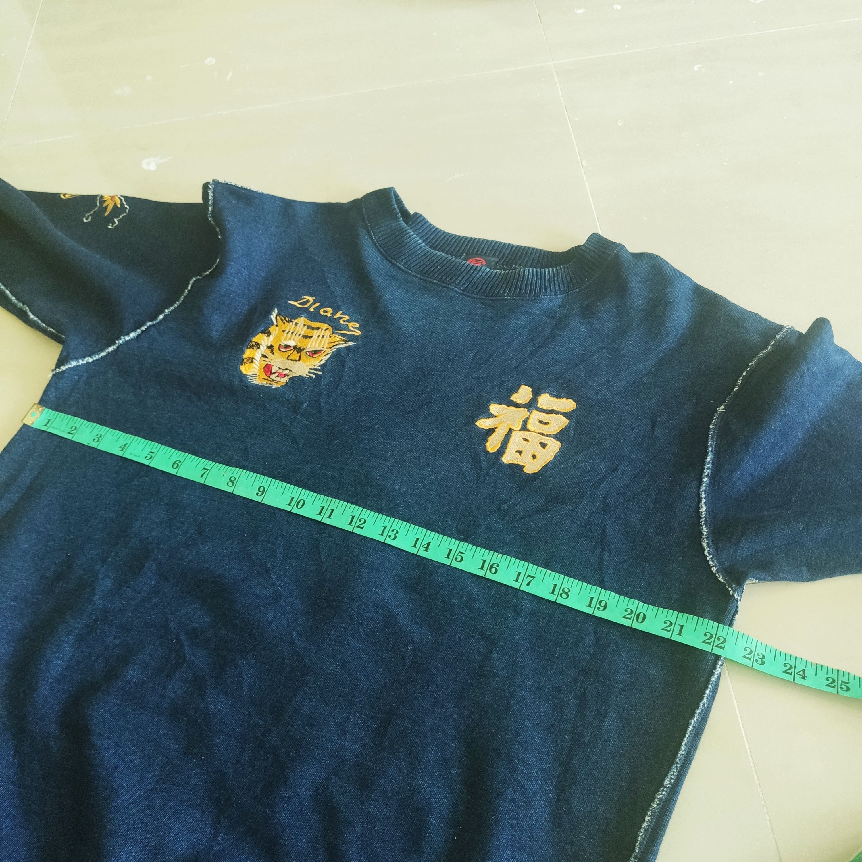 ETERNAL INDIGO EMBROIDERED DANANG VIETNAM LIKE KAPITAL