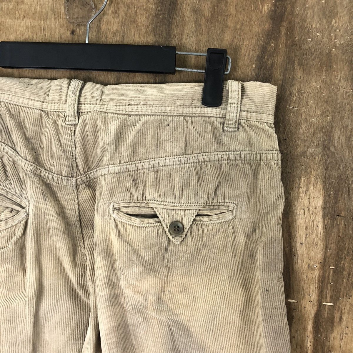 Japanese Brand × StraightFaded Cham Brede Nimes faded Brown Corduroi Casual Pants #6319 Size US 28 / EU 44 - 9 Thumbnail