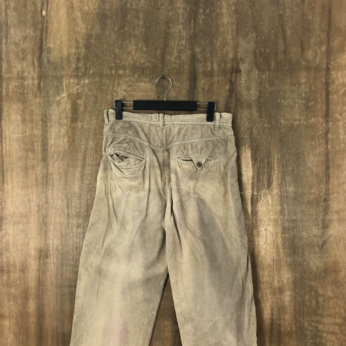 Japanese Brand × StraightFaded Cham Brede Nimes faded Brown Corduroi Casual Pants #6319 Size US 28 / EU 44 - 7 Thumbnail