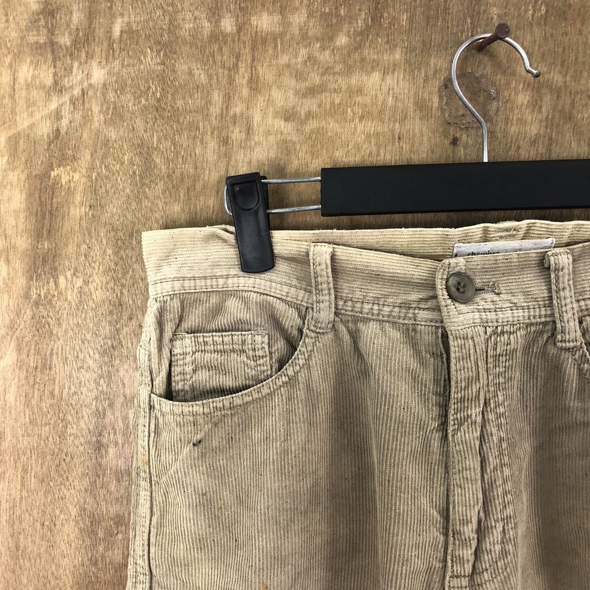 Japanese Brand × StraightFaded Cham Brede Nimes faded Brown Corduroi Casual Pants #6319 Size US 28 / EU 44 - 4 Thumbnail