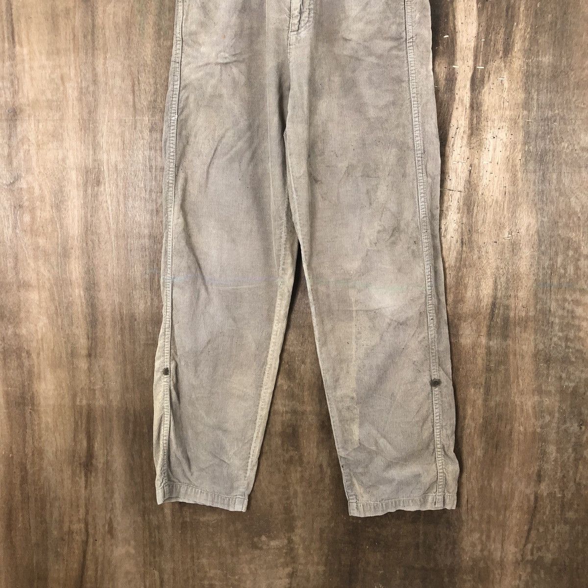 Japanese Brand × StraightFaded Cham Brede Nimes faded Brown Corduroi Casual Pants #6319 Size US 28 / EU 44 - 3 Thumbnail