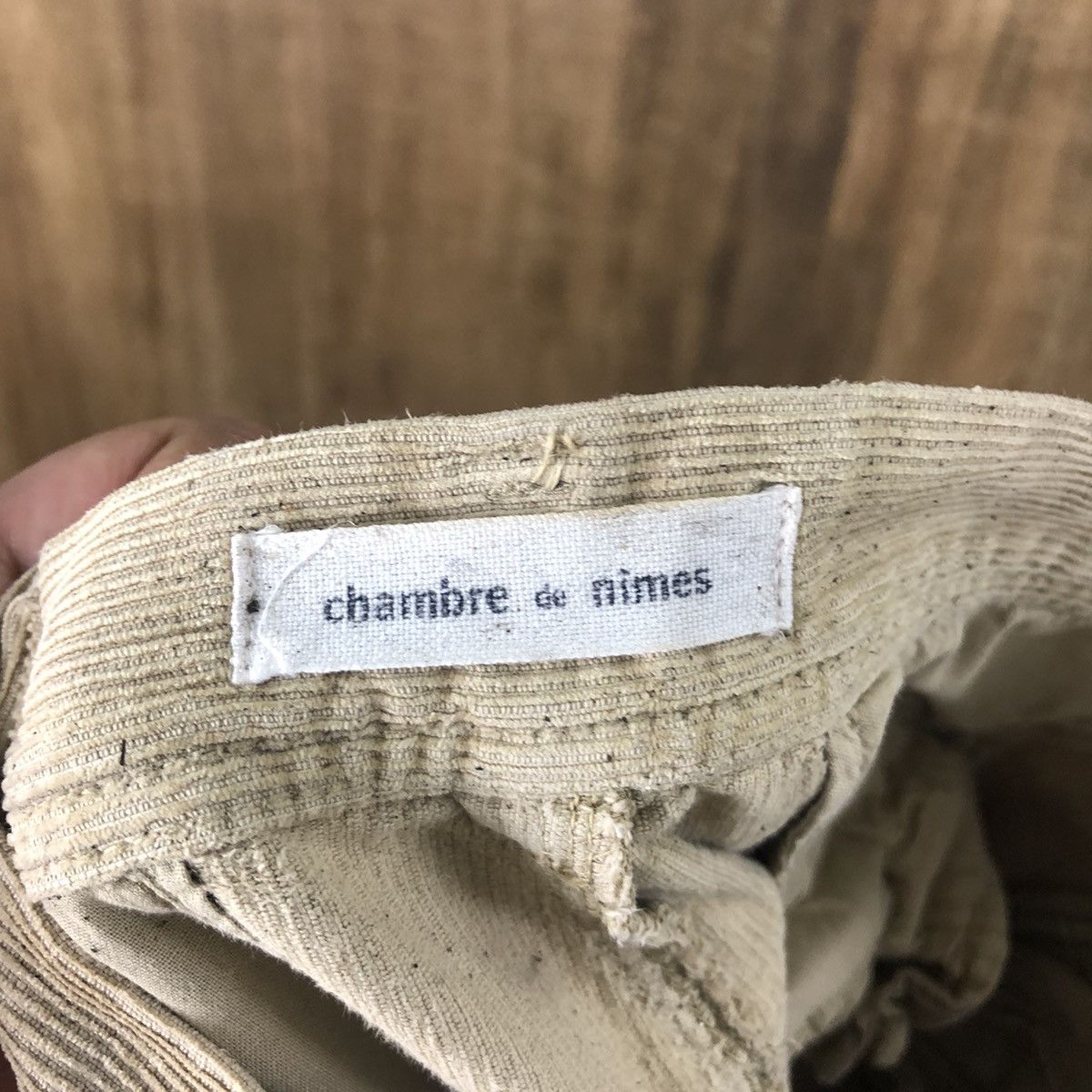Japanese Brand × StraightFaded Cham Brede Nimes faded Brown Corduroi Casual Pants #6319 Size US 28 / EU 44 - 11 Thumbnail