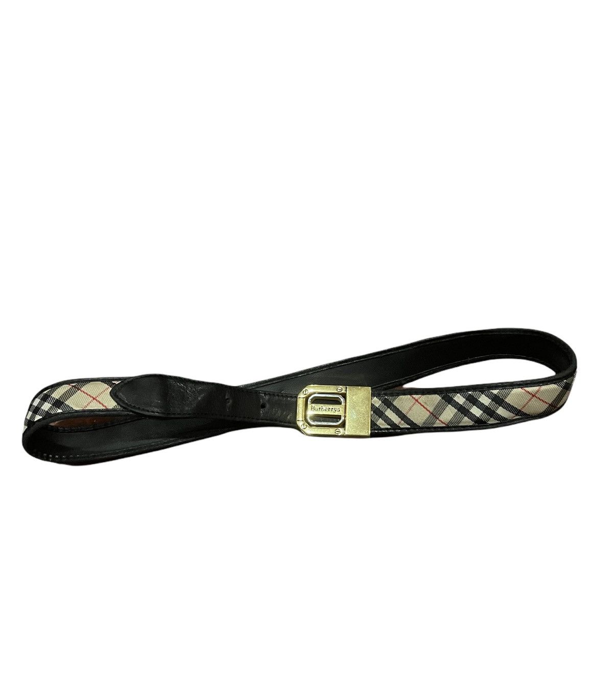 Burberry × Vintage Vintage Burberry Nova check belt Size 28 - 7 Thumbnail