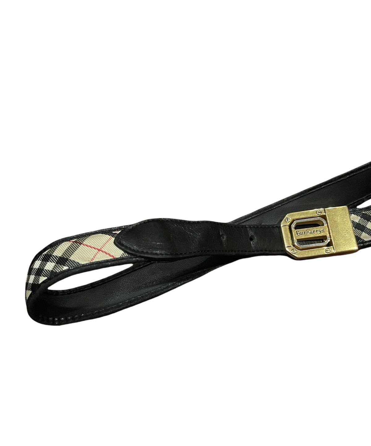 Burberry × Vintage Vintage Burberry Nova check belt Size 28 - 3 Thumbnail