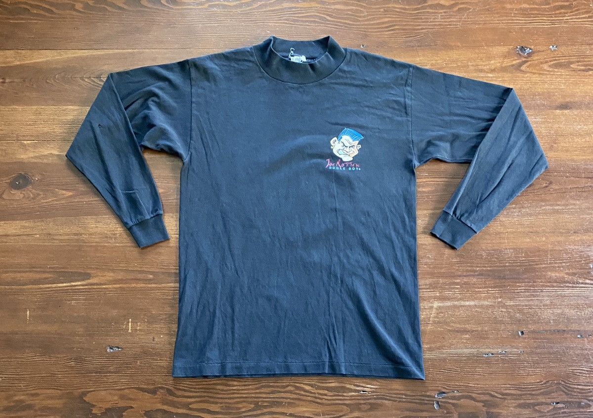 Bugle Boy Vintage 80’s Bugle Boy Joe Rotten Single Stitch Long Sleeve Size US S / EU 44-46 / 1 - 14 Thumbnail
