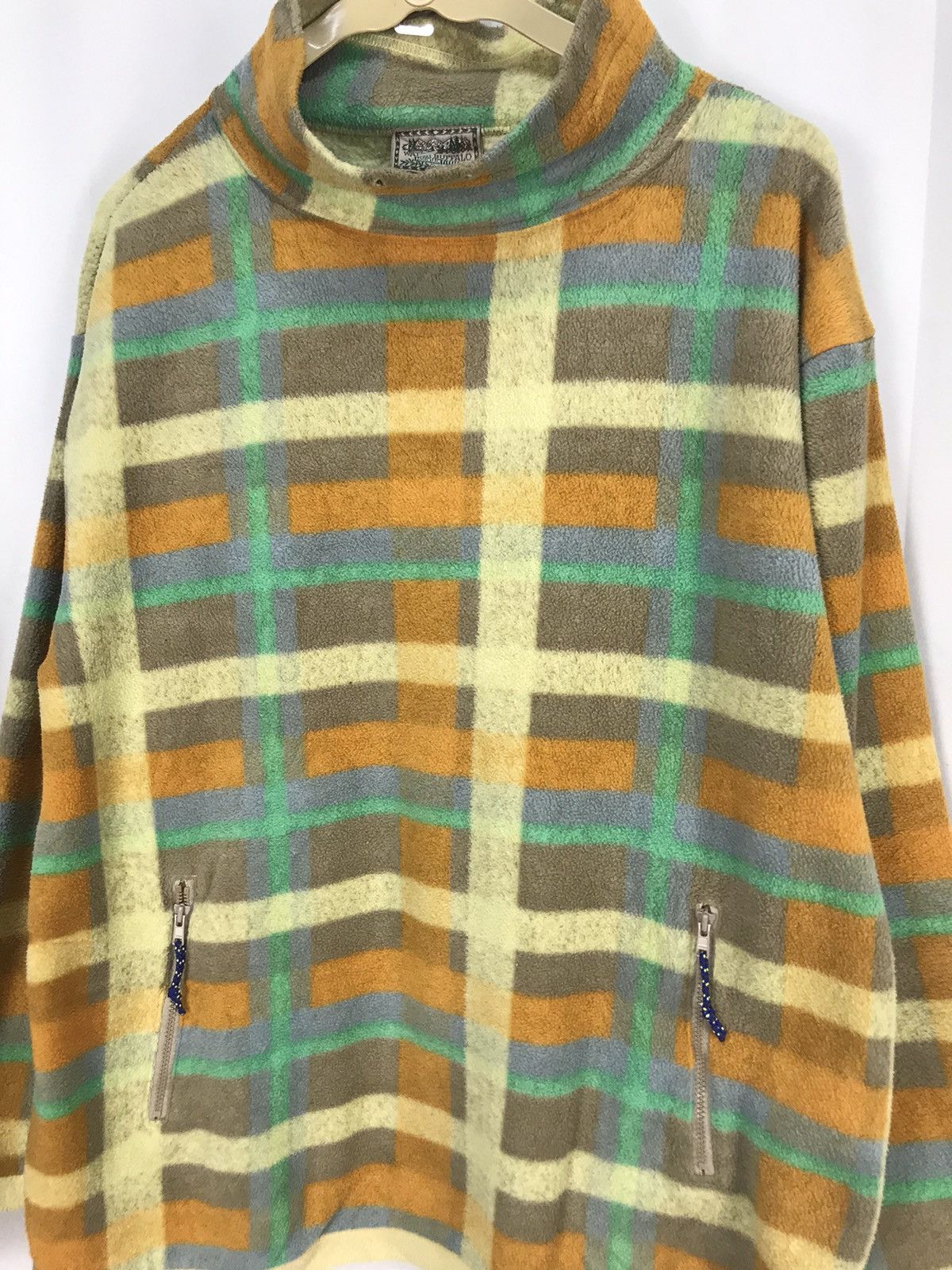 Japanese Brand Turtleneck fleece sweatshirt by water Buffalo Size US M / EU 48-50 / 2 - 5 Thumbnail