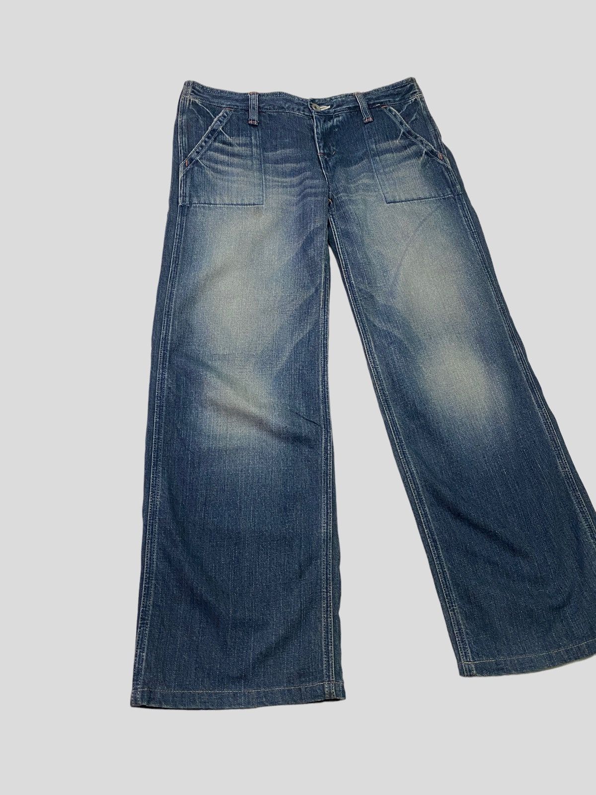 Japanese Brand × Johnbull × Vintage VINTAGE JOHN BULL BAKER DENIM JEANS Size US 28 / EU 44 - 1 Thumbnail