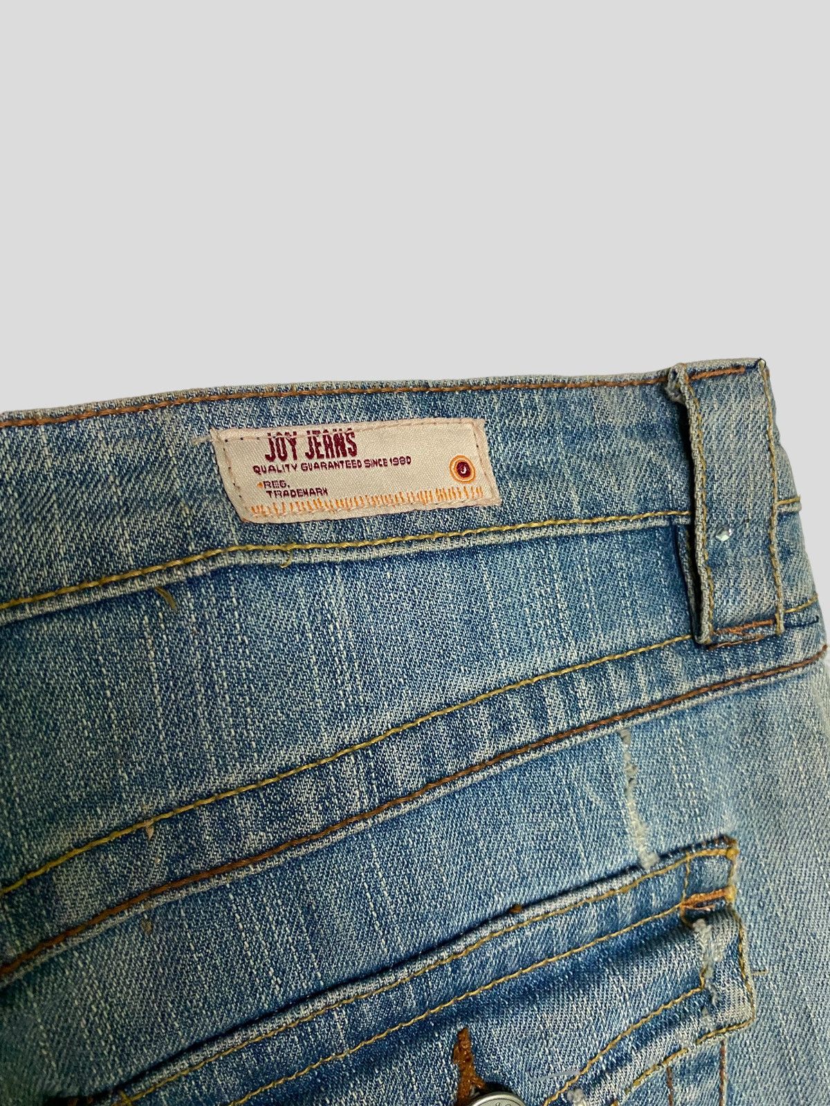 Designer × Japanese Brand × Vintage FLARE JOY JEANS LABUCCI DISTRESSED BOOT CUT JEANS Size US 29 - 14 Thumbnail