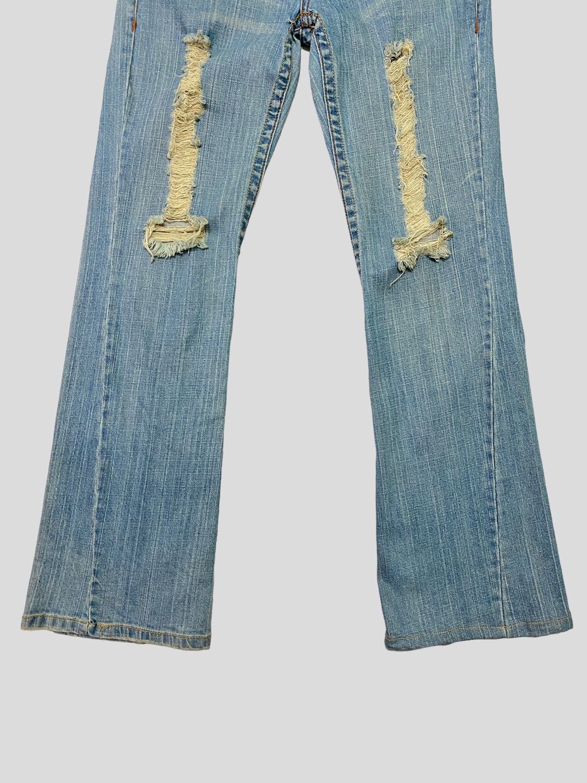 Designer × Japanese Brand × Vintage FLARE JOY JEANS LABUCCI DISTRESSED BOOT CUT JEANS Size US 29 - 5 Thumbnail
