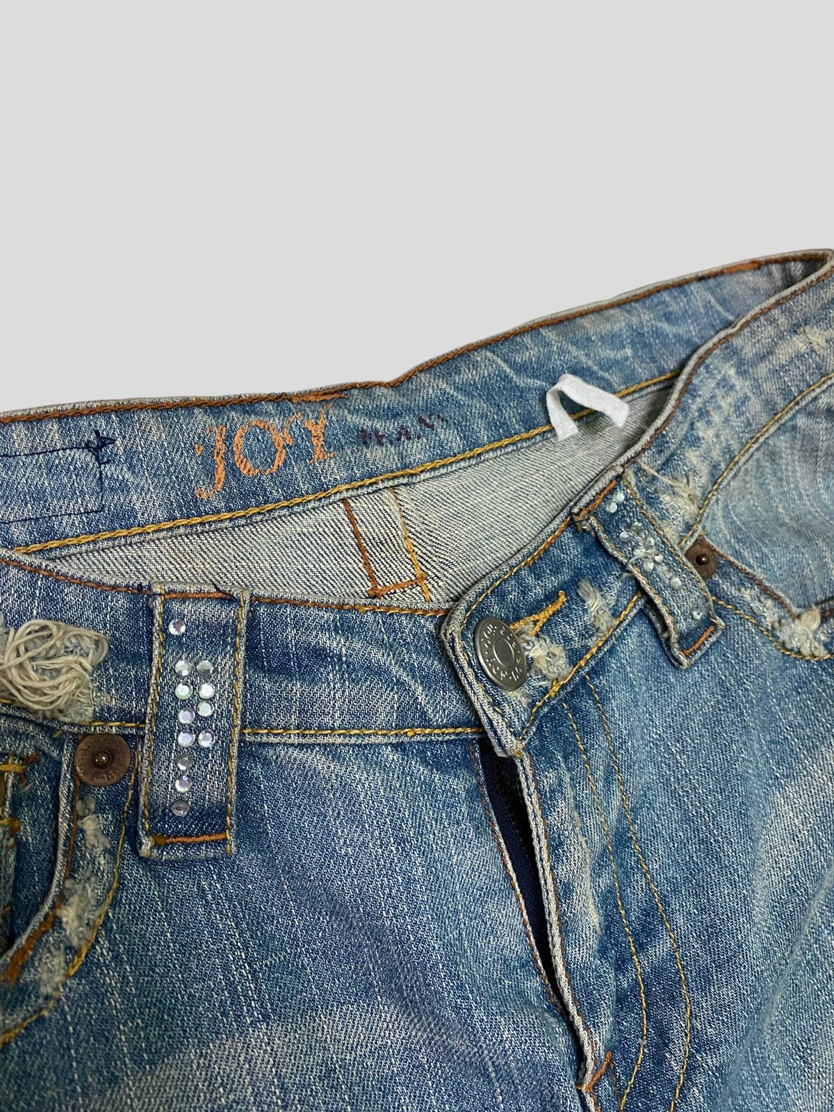 Designer × Japanese Brand × Vintage FLARE JOY JEANS LABUCCI DISTRESSED BOOT CUT JEANS Size US 29 - 9 Thumbnail