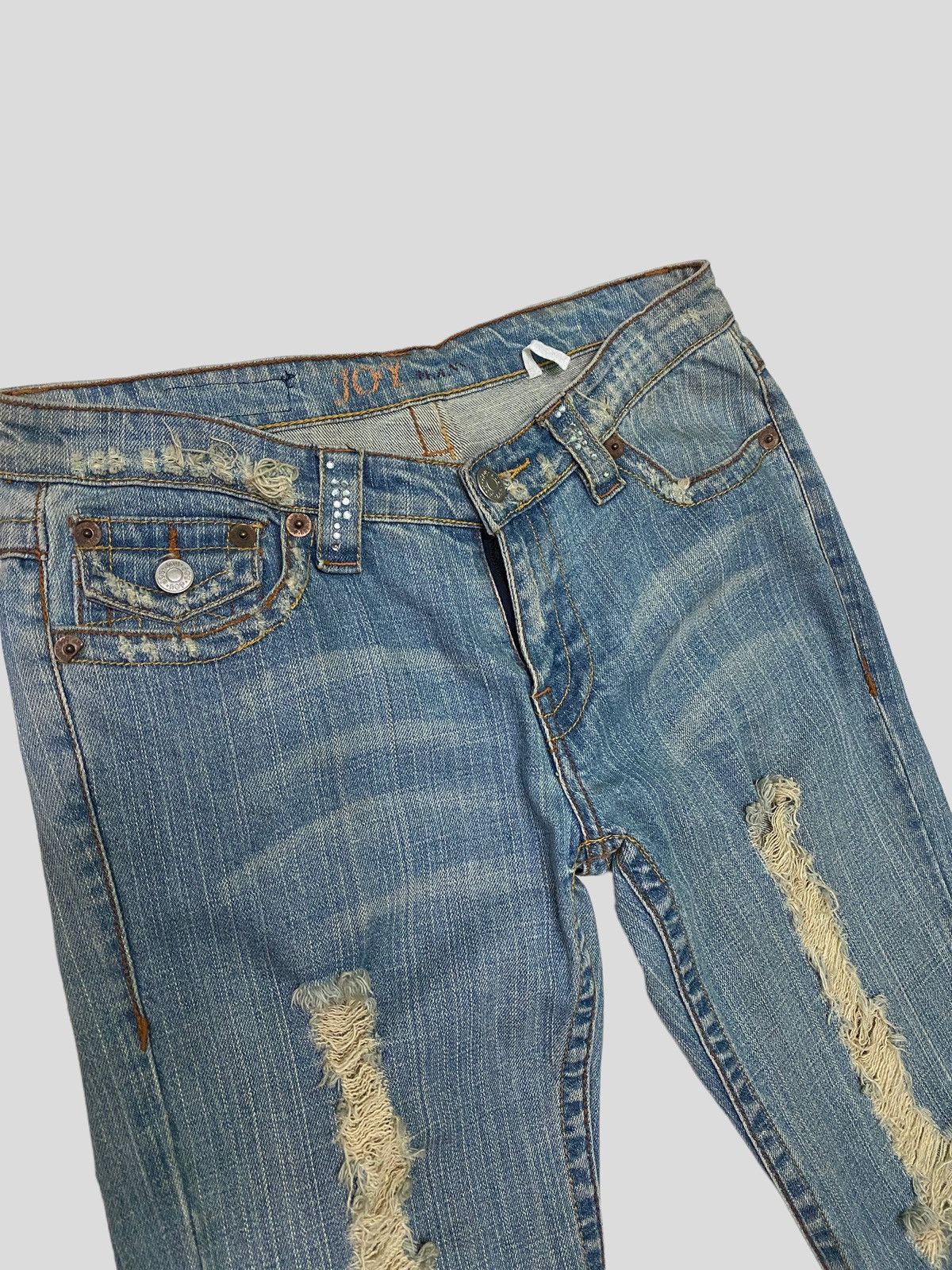 Designer × Japanese Brand × Vintage FLARE JOY JEANS LABUCCI DISTRESSED BOOT CUT JEANS Size US 29 - 7 Thumbnail
