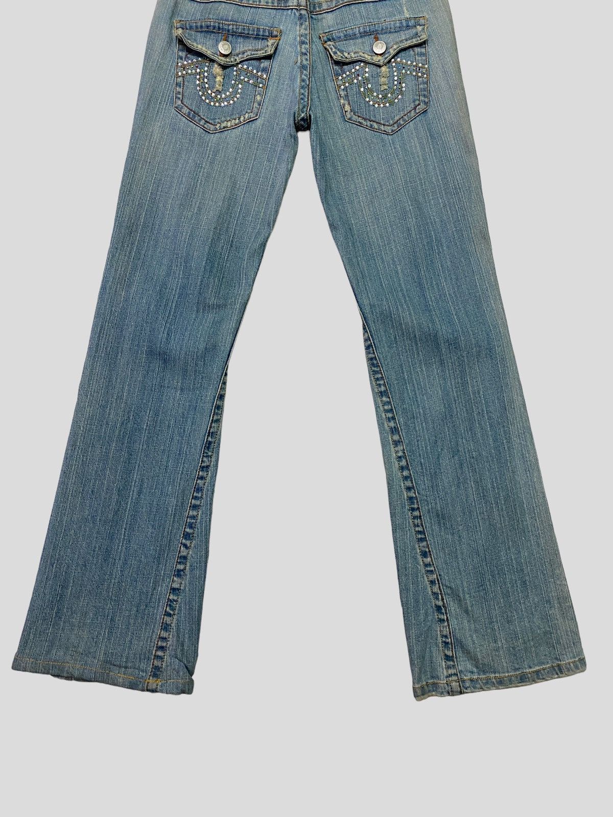 Designer × Japanese Brand × Vintage FLARE JOY JEANS LABUCCI DISTRESSED BOOT CUT JEANS Size US 29 - 11 Thumbnail