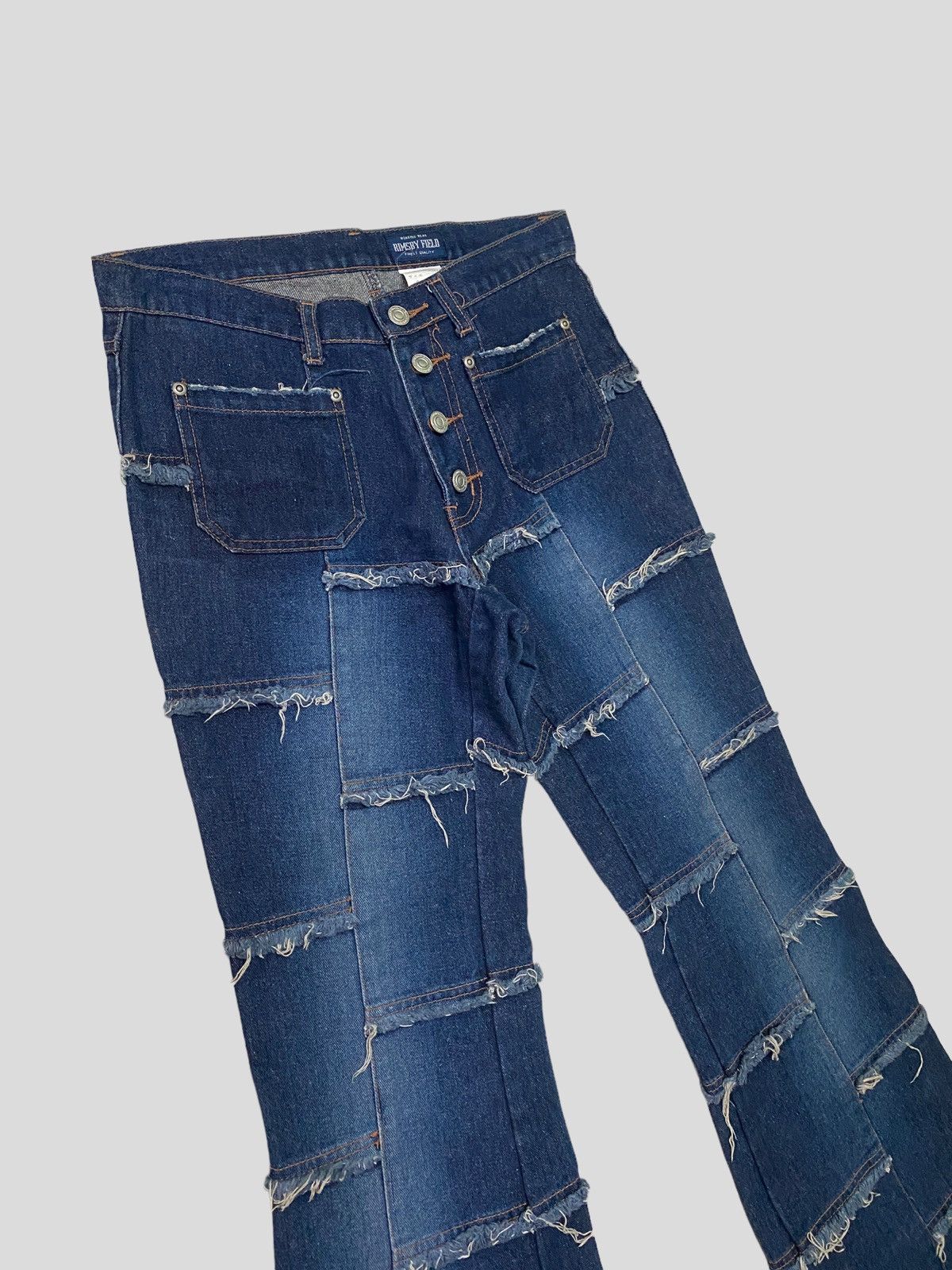 Hysteric Glamour × Japanese Brand FLARE JEAN RIMSBY FIELD HAGI RECONSTRUCTED BOOT CUT Size US 28 / EU 44 - 8 Thumbnail