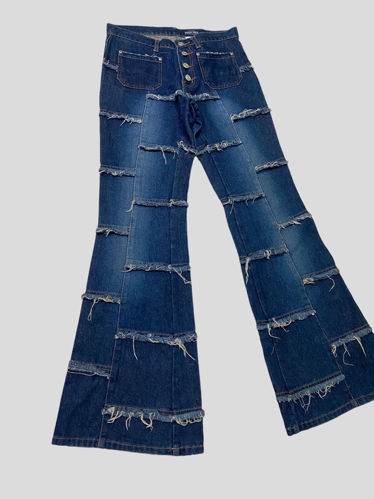 Hysteric Glamour × Japanese Brand FLARE JEAN RIMSBY FIELD HAGI RECONSTRUCTED BOOT CUT Size US 28 / EU 44 - 1 Thumbnail